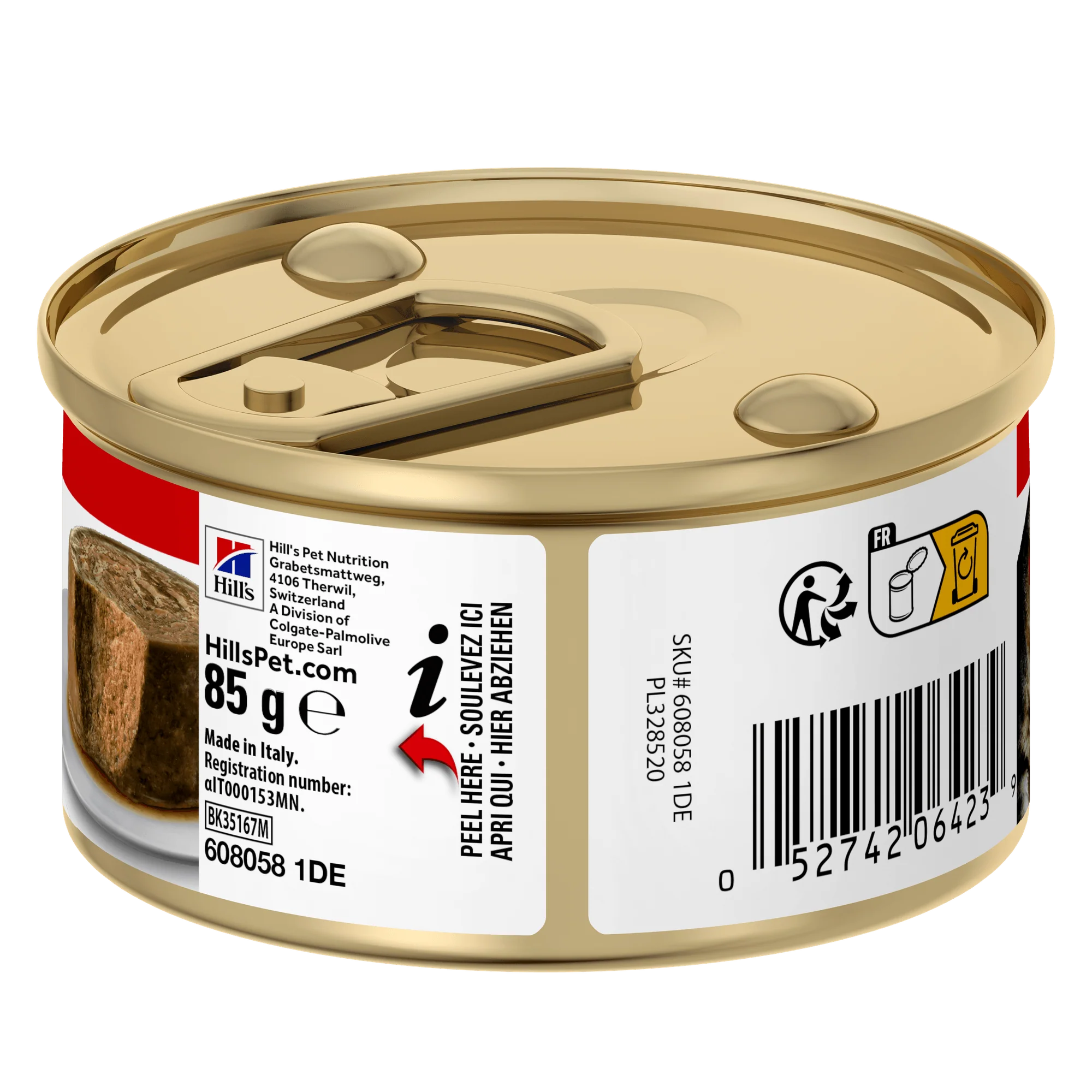 Hill's Science Plan Kitten & Mother Tender Mousse Wet Food with Chicken & Turkey - 24 x 85g Can - Image 3