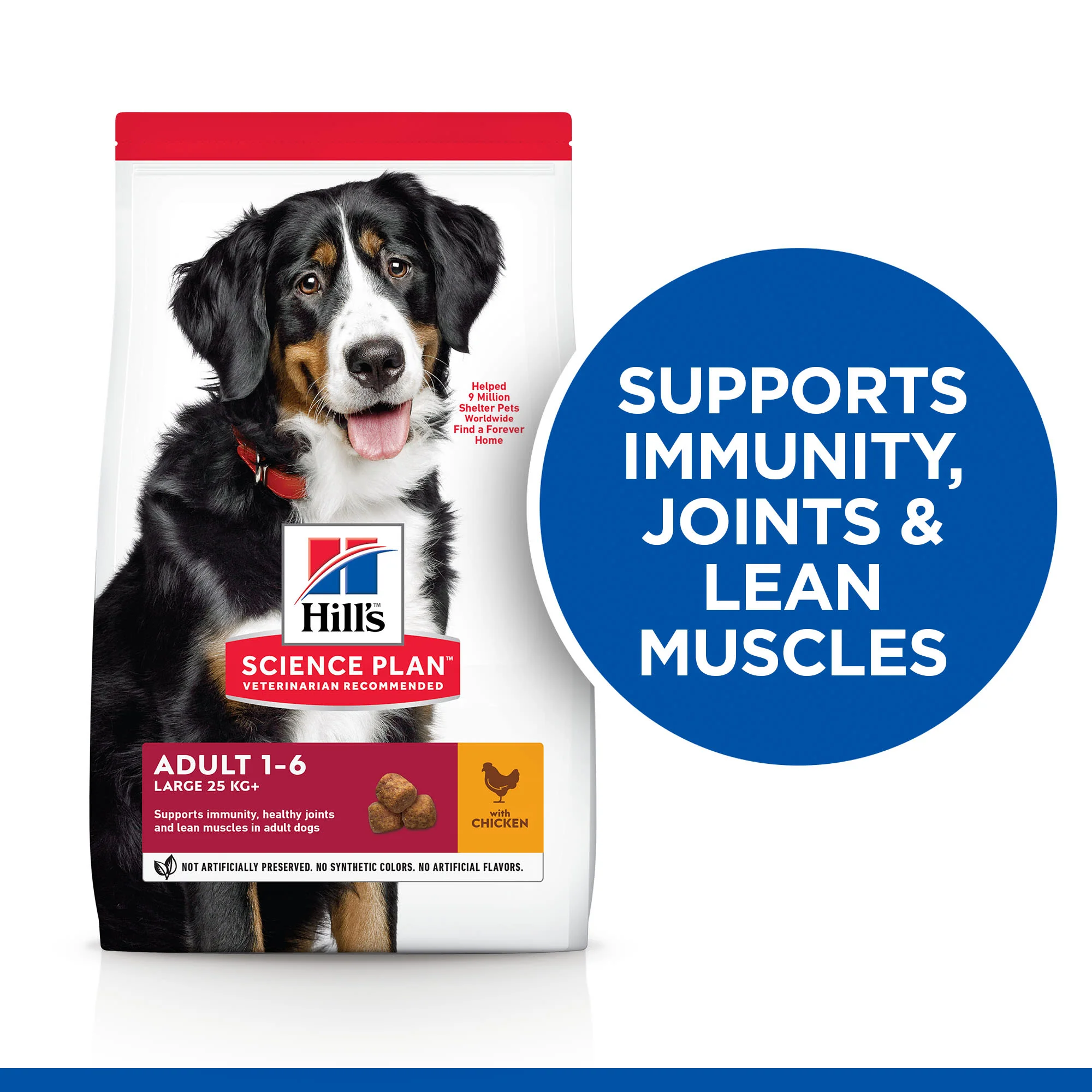 Hill's Science Plan Large Adult 1-5 Dry Dog Food - Chicken - Image 2