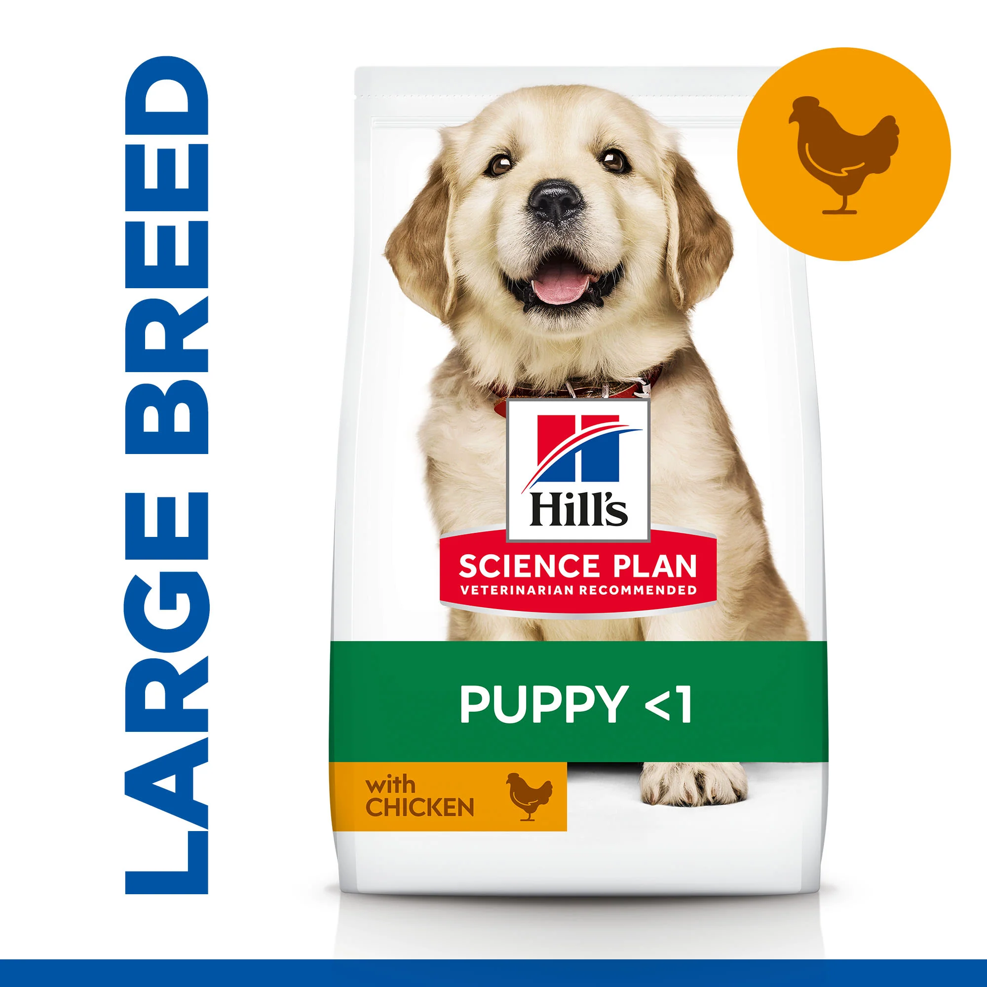 Hill's Science Plan Large Breed Puppy Dry Food - Chicken - Image 2