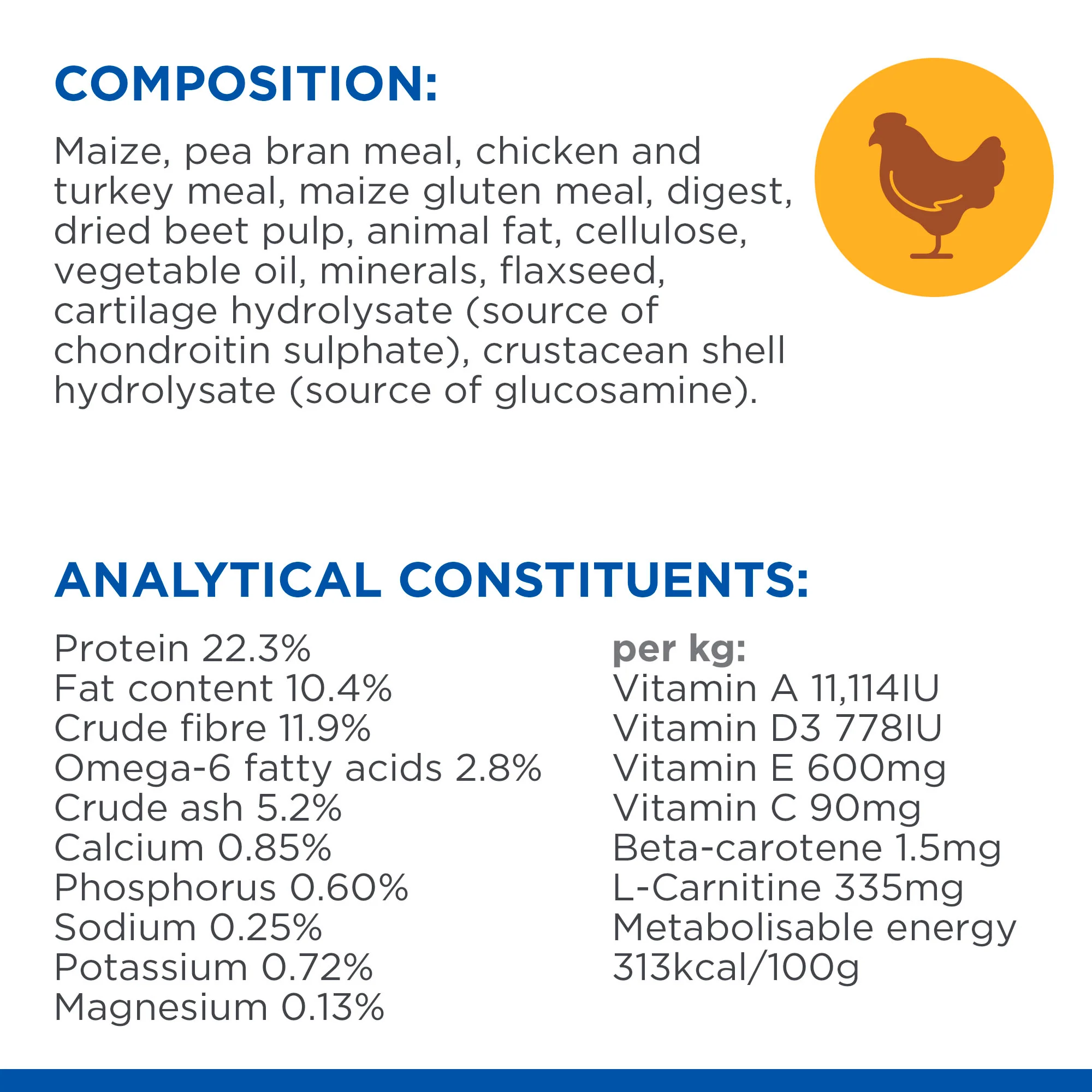 Hill's Science Plan Light Large Adult 1-5 Dry Dog Food - Chicken - Image 5