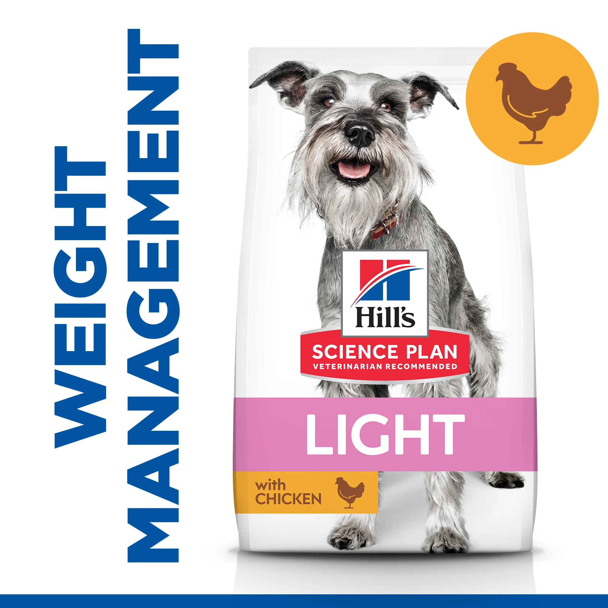 Hill's Science Plan Light Small & Mini Mature Adult 7+ Dry Dog Food - Chicken - Image 2