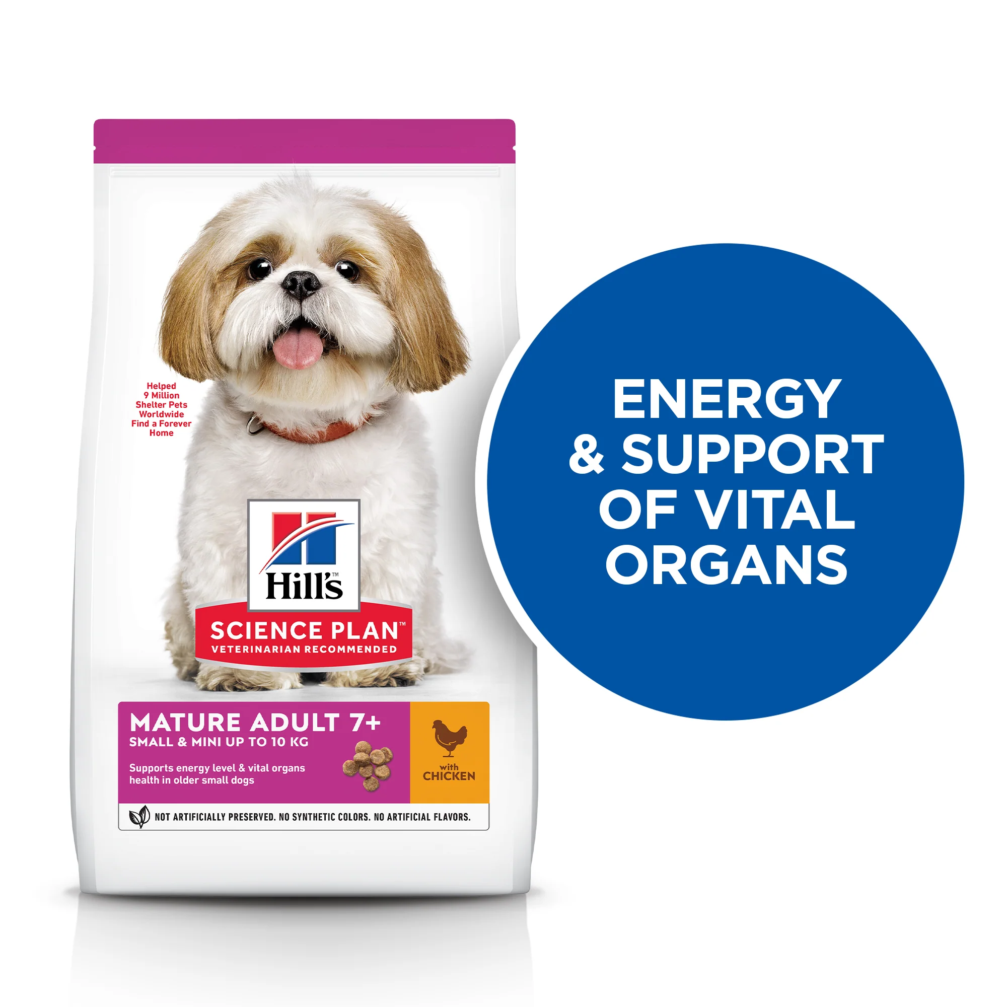 Hill's Science Plan Mature Adult 7+ Small & Mini Dry Dog Food - Chicken - Image 4