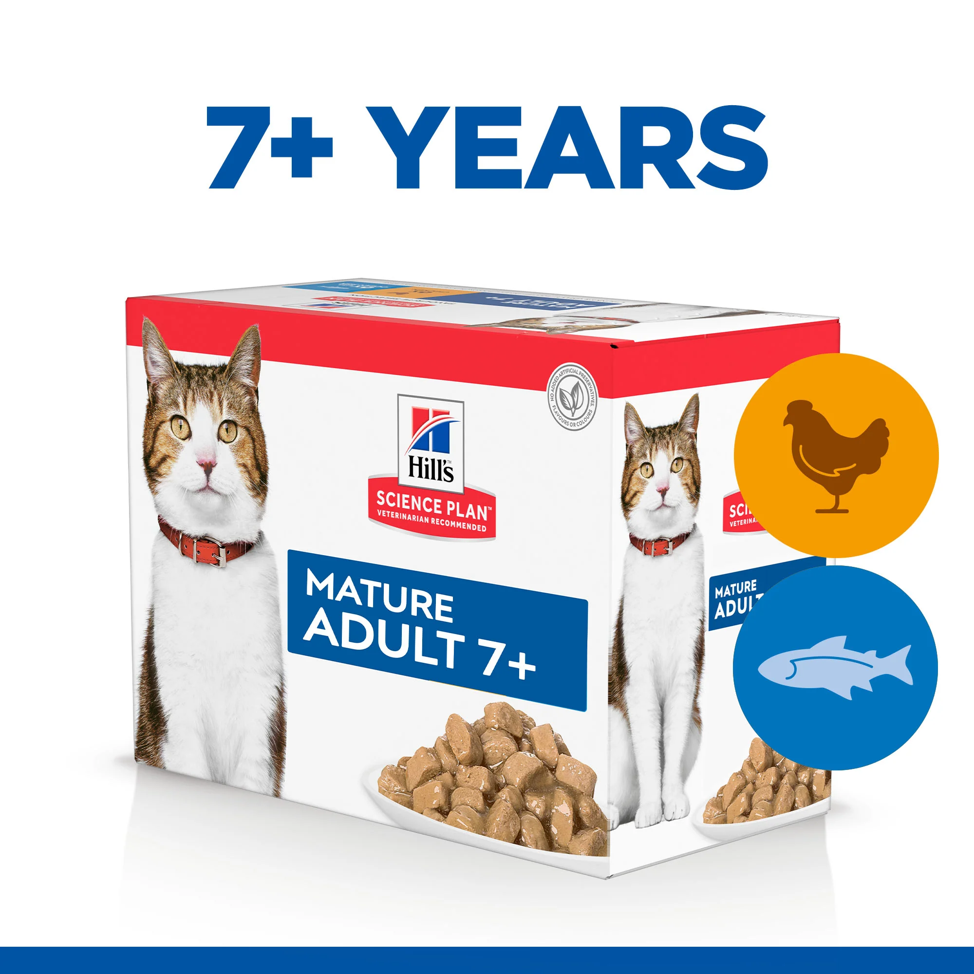 Hill's Science Plan Mature Adult 7+ Wet Cat Food Pouches - Favourite Selection - Image 5