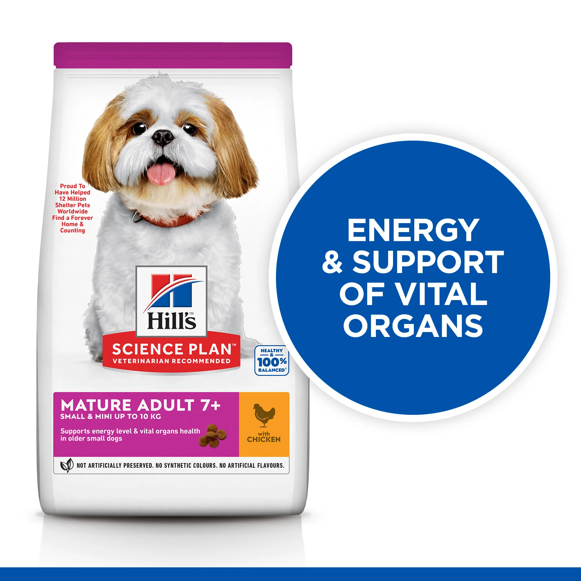 Hill's Science Plan Mature Adult Small & Mini Dry Dog Food with Chicken - 3kg - Image 5
