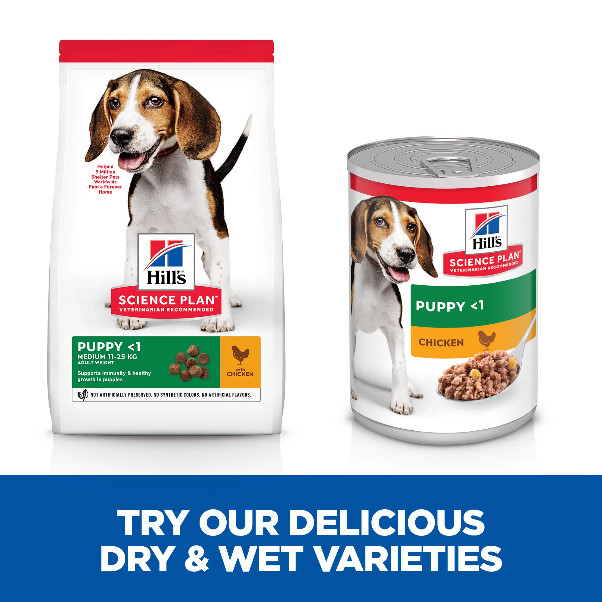 Hill's Science Plan Medium Puppy <1 Dry Dog Food - Chicken - Image 3