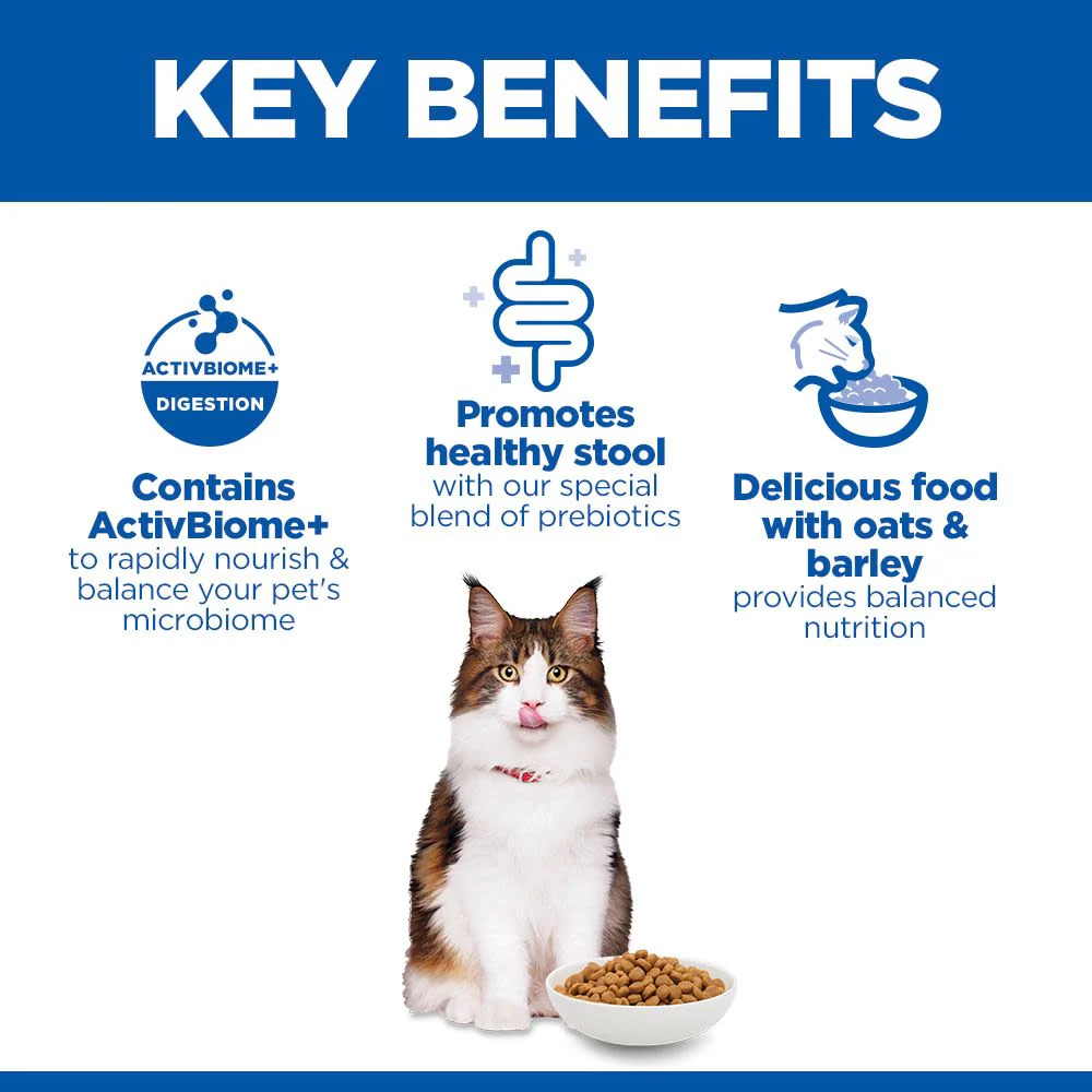 Hill's Science Plan Perfect Digestion Adult 1+ Dry Cat Food with Chicken & Brown Rice - 7kg Bag - Image 4
