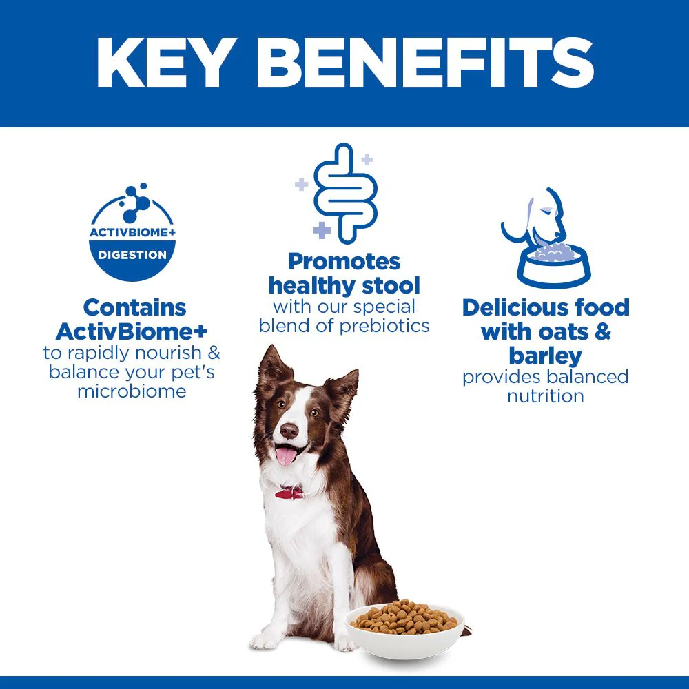 Hill's Science Plan Perfect Digestion Medium Adult 1+ Dry Dog Food - Chicken & Brown Rice - Image 8