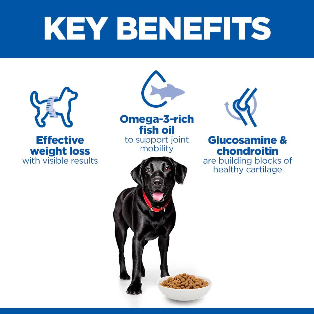 Hill's Science Plan Perfect Weight & Active Mobility Adult Large Dry Dog Food with Chicken - 12kg Bag - Image 4