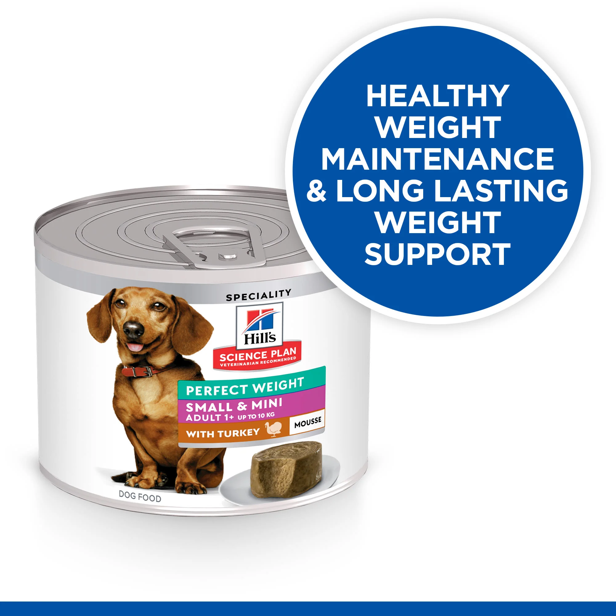 Hill's Science Plan Perfect Weight Adult Small & Mini Wet Dog Food - Turkey - Image 6