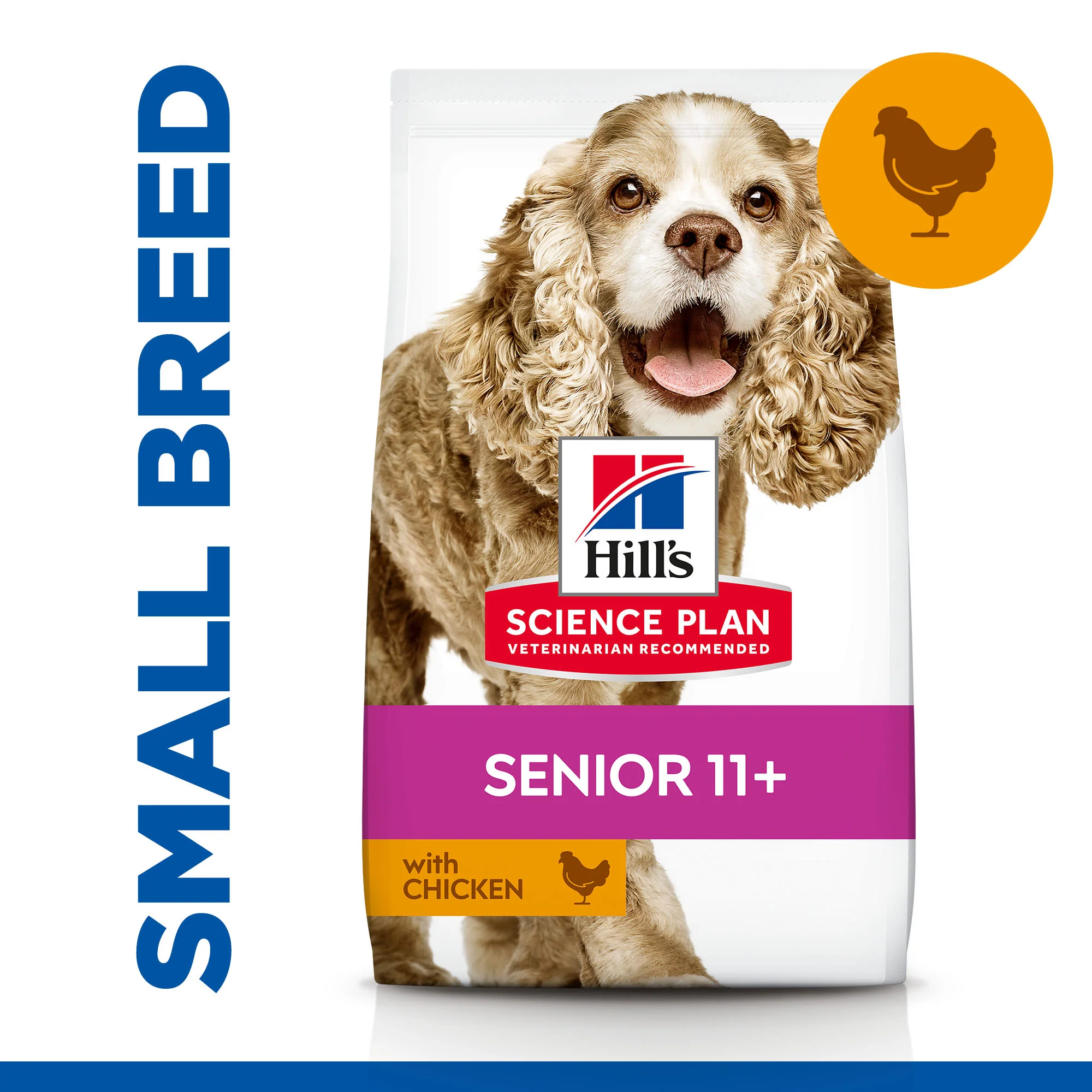 Hill's Science Plan Senior Small & Mini Dry Dog Food - Chicken - Image 2