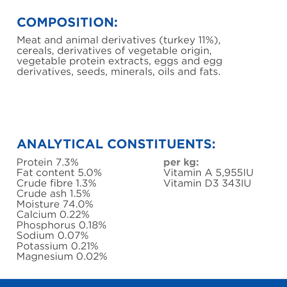 Hill's Science Plan Sensitive Stomach & Skin Small & Mini Adult Mousse with Turkey Wet Dog Food - Image 7