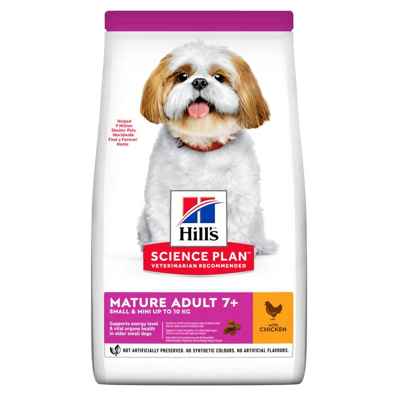 Hill's Science Plan Small & Mini Mature Adult 7+ Dry Dog Food - Chicken