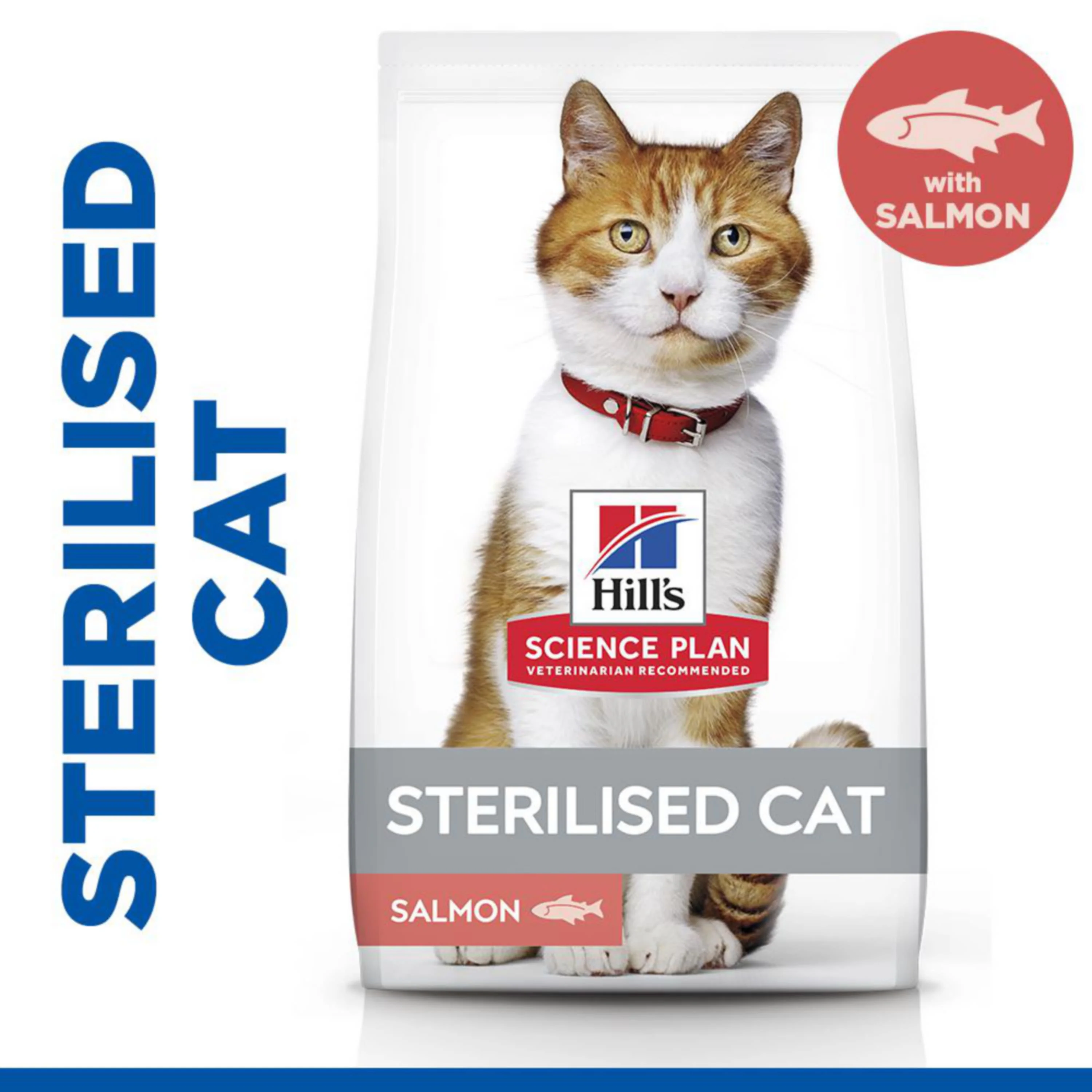 Hill's Science Plan Sterilised Adult Dry Cat Food - Salmon - Image 3