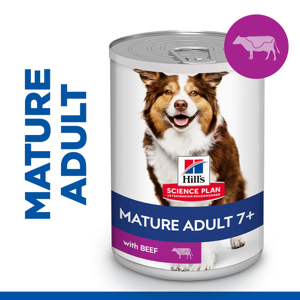 Hill's Science Plan Variety Pack Mature Adult Wet Dog Food with Chicken and Beef - Image 3