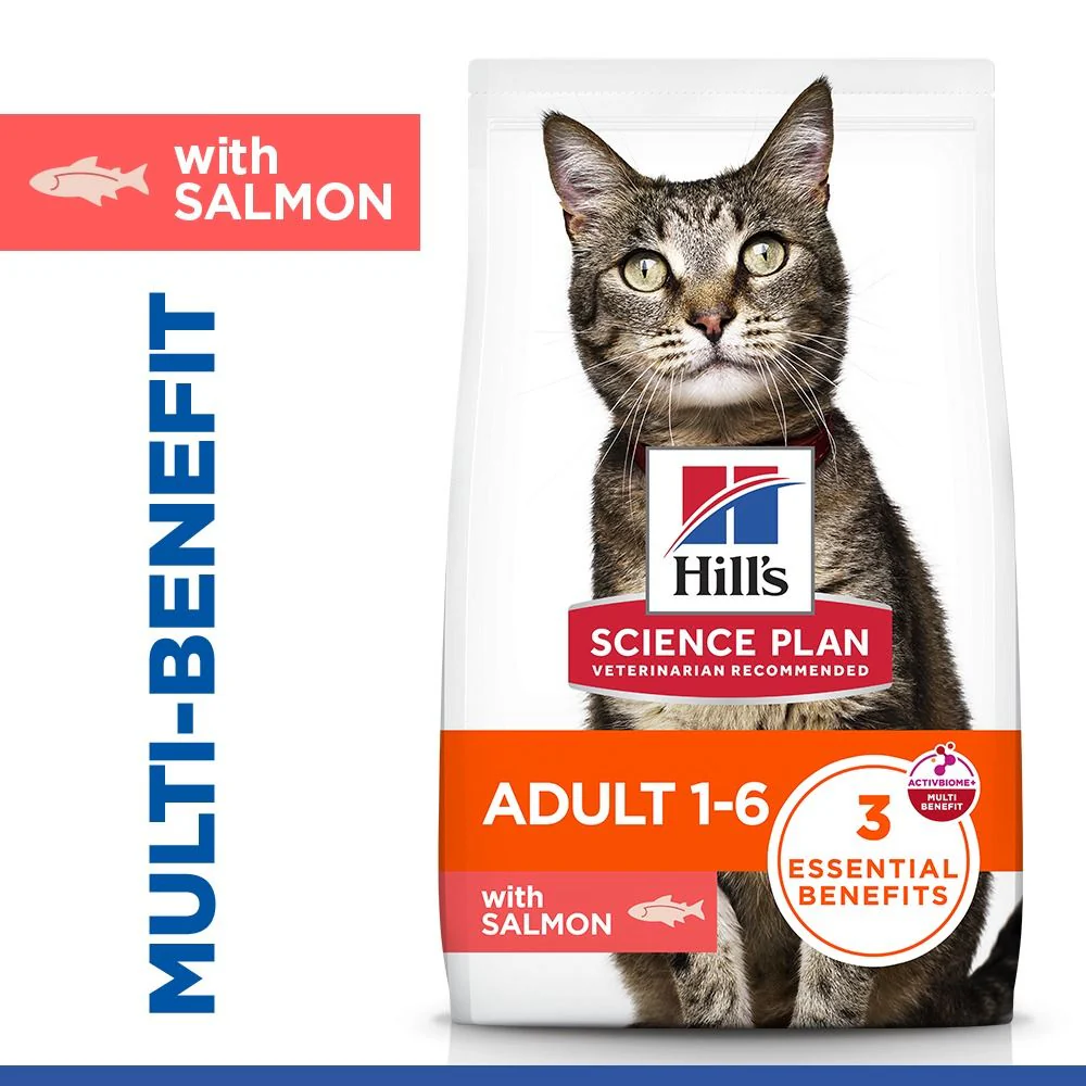 Hill's Science Plan Adult Dry Cat Food with Salmon - Image 2
