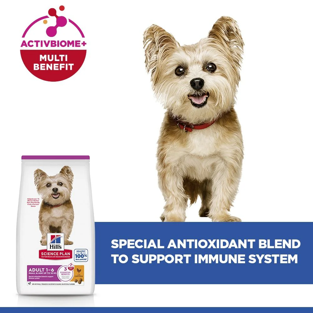 Hill's Science Plan Adult Small & Mini Breed Dry Dog Food with Chicken - Image 4