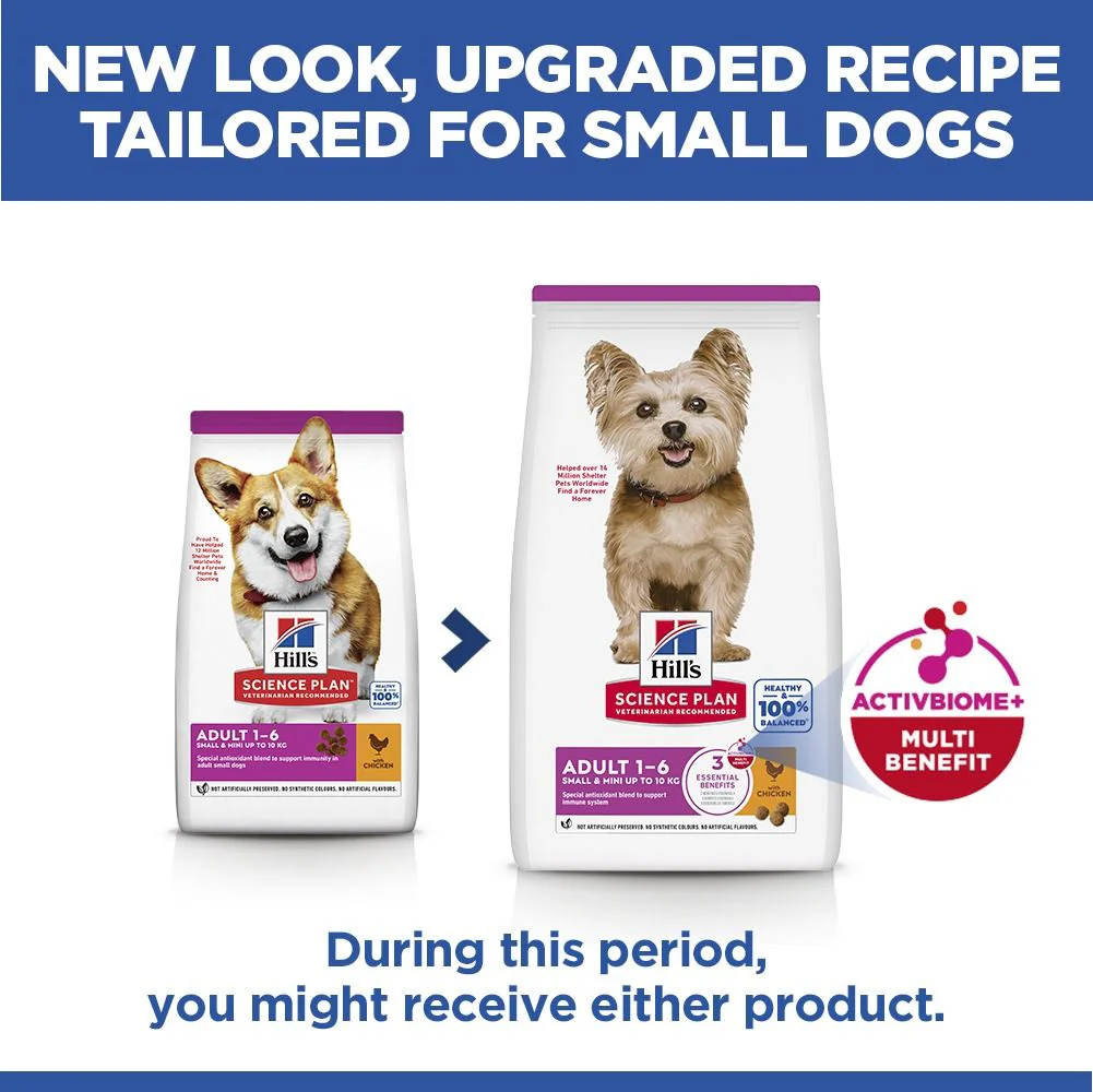 Hill's Science Plan Adult Small & Mini Breed Dry Dog Food with Chicken - Image 9