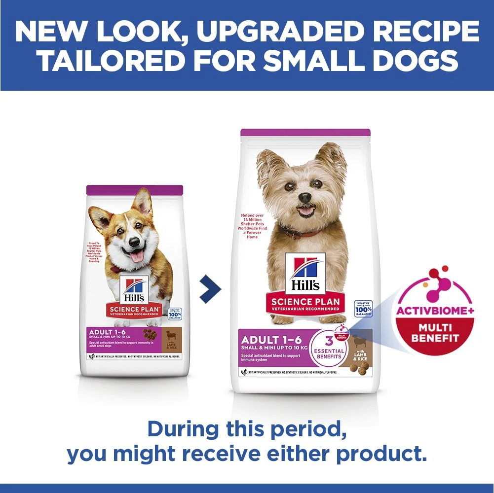 Hill's Science Plan Adult Small & Mini Breed Dry Dog Food with Lamb & Rice - Image 9
