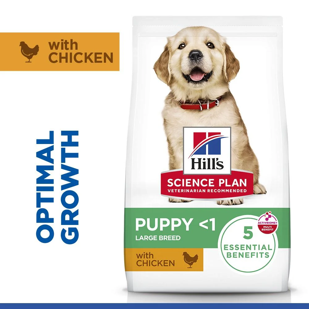 Hill's Science Plan Puppy Large Breed Dry Dog Food with Chicken - Image 2