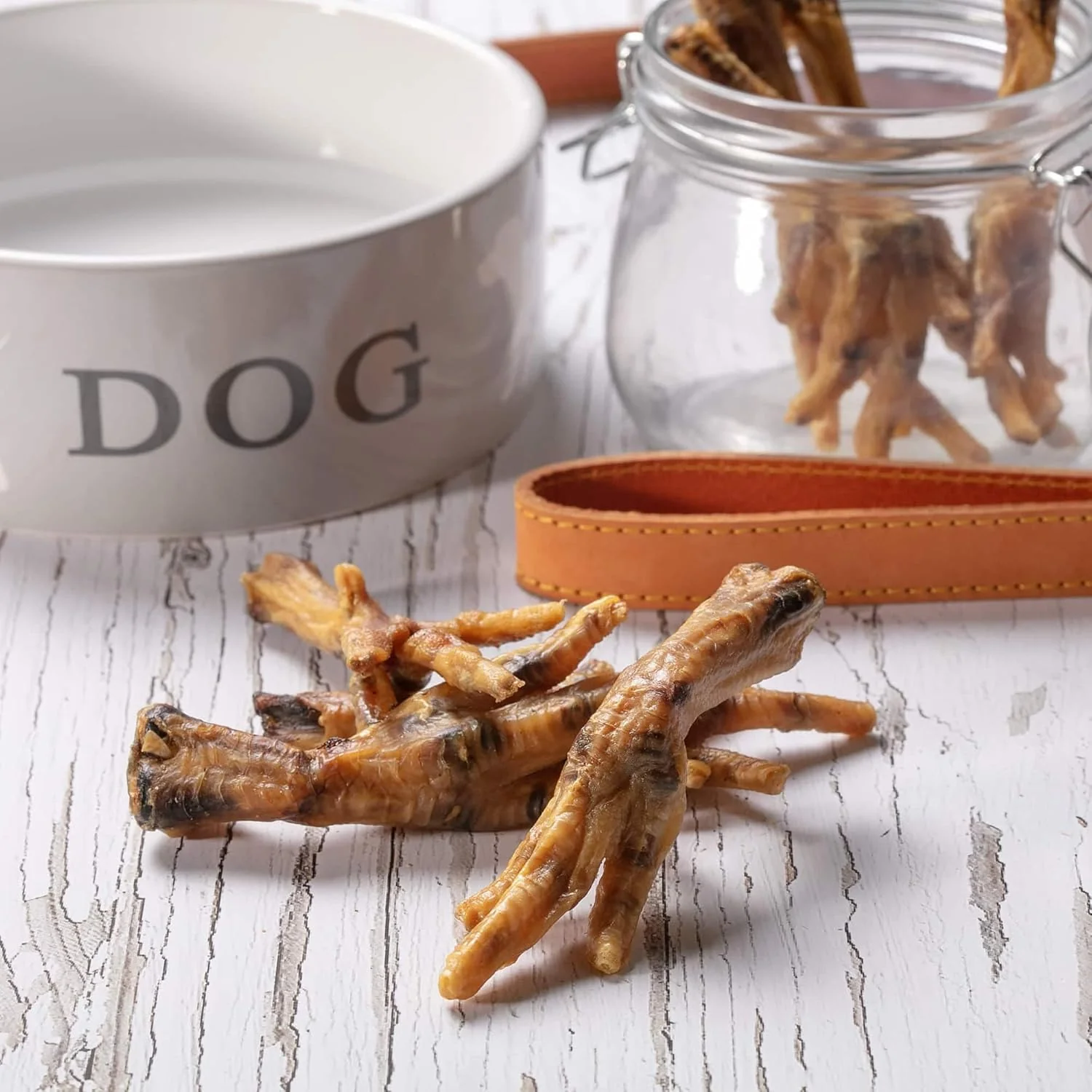 Hollings 100% Natural Chicken Feet Dog Treat - Image 2