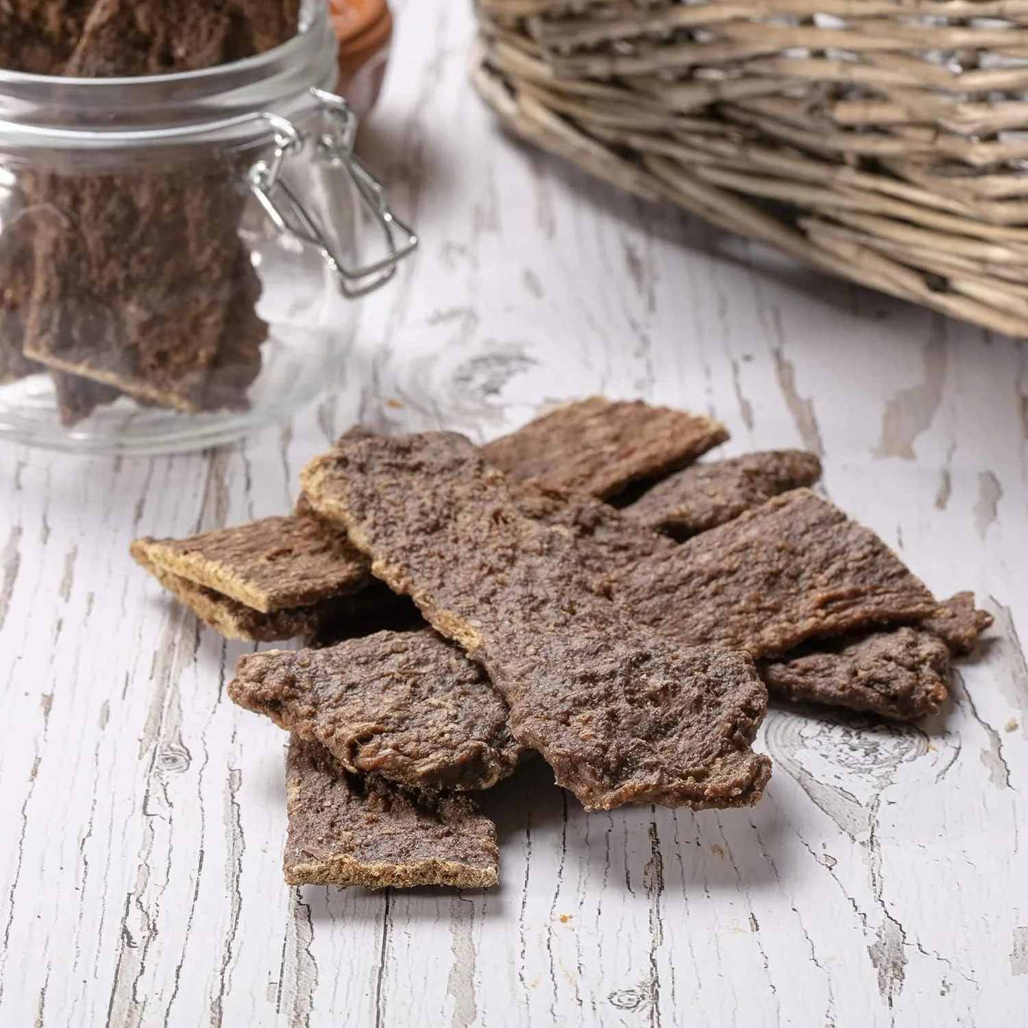 Hollings 100% Natural Venison Strips Dog Treat - Image 2