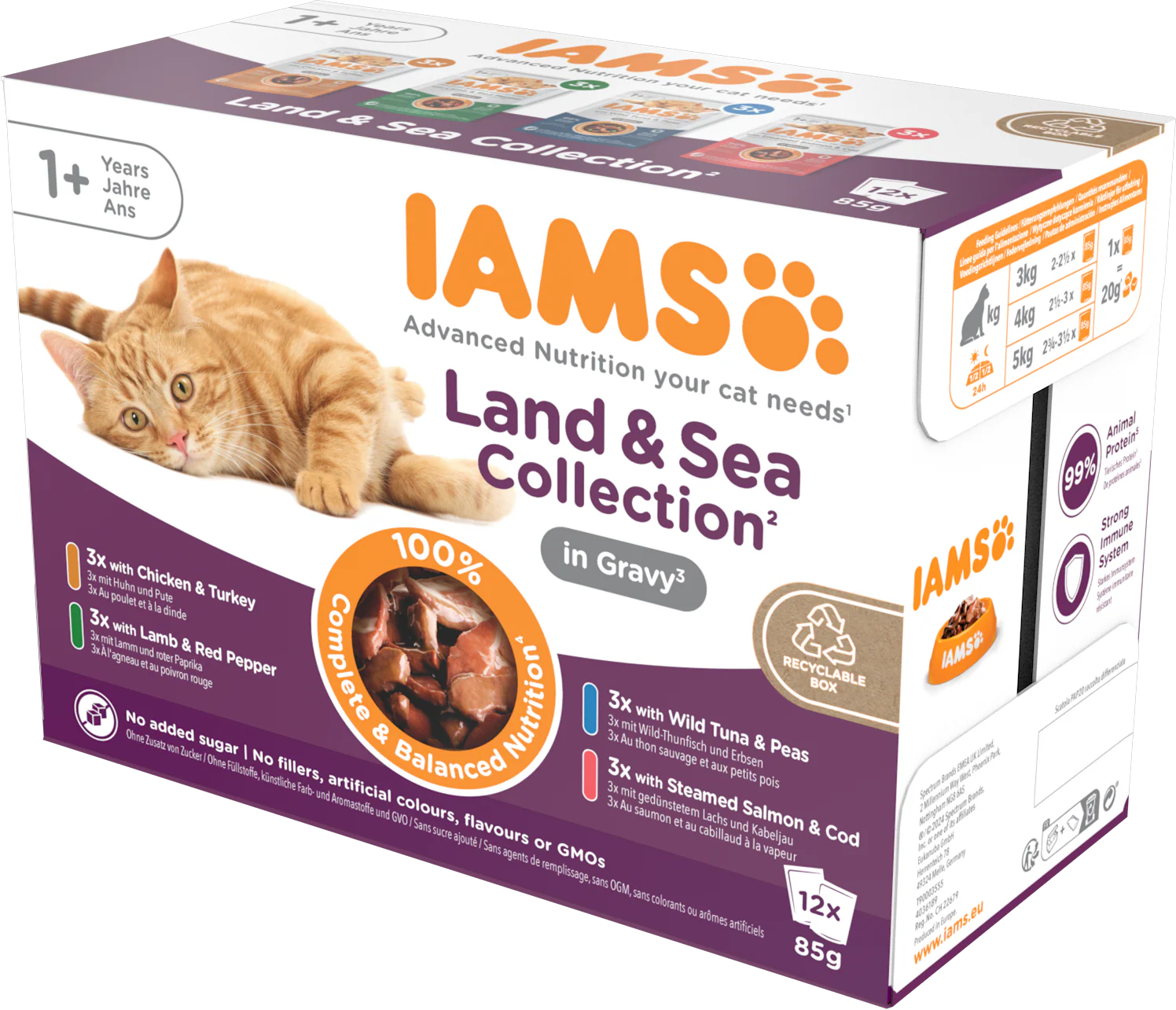 Iams Delights Adult Land & Sea Collection in Gravy Multipack - Image 5