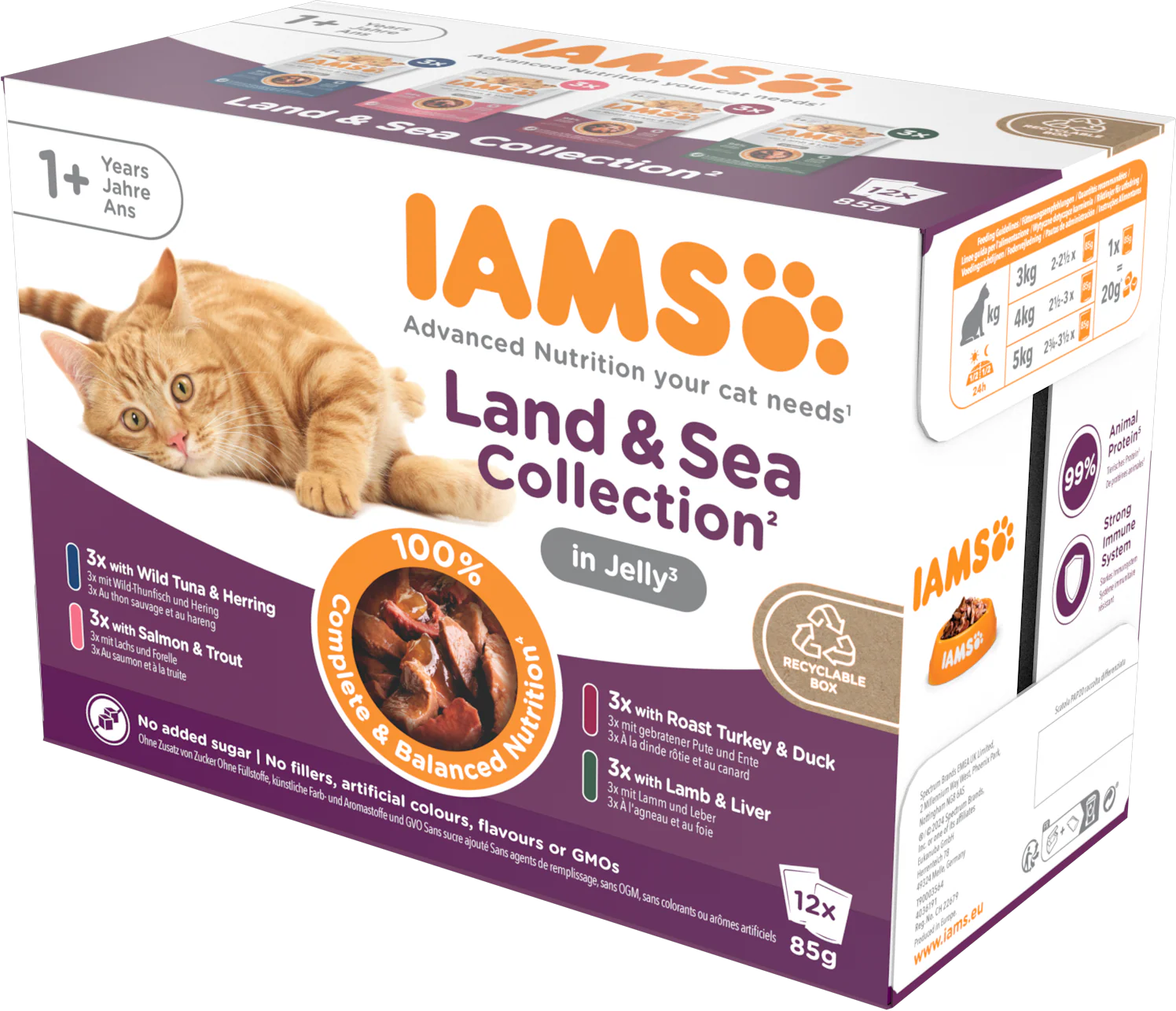 Iams Delights Adult Land & Sea Collection in Jelly Multipack - Image 4