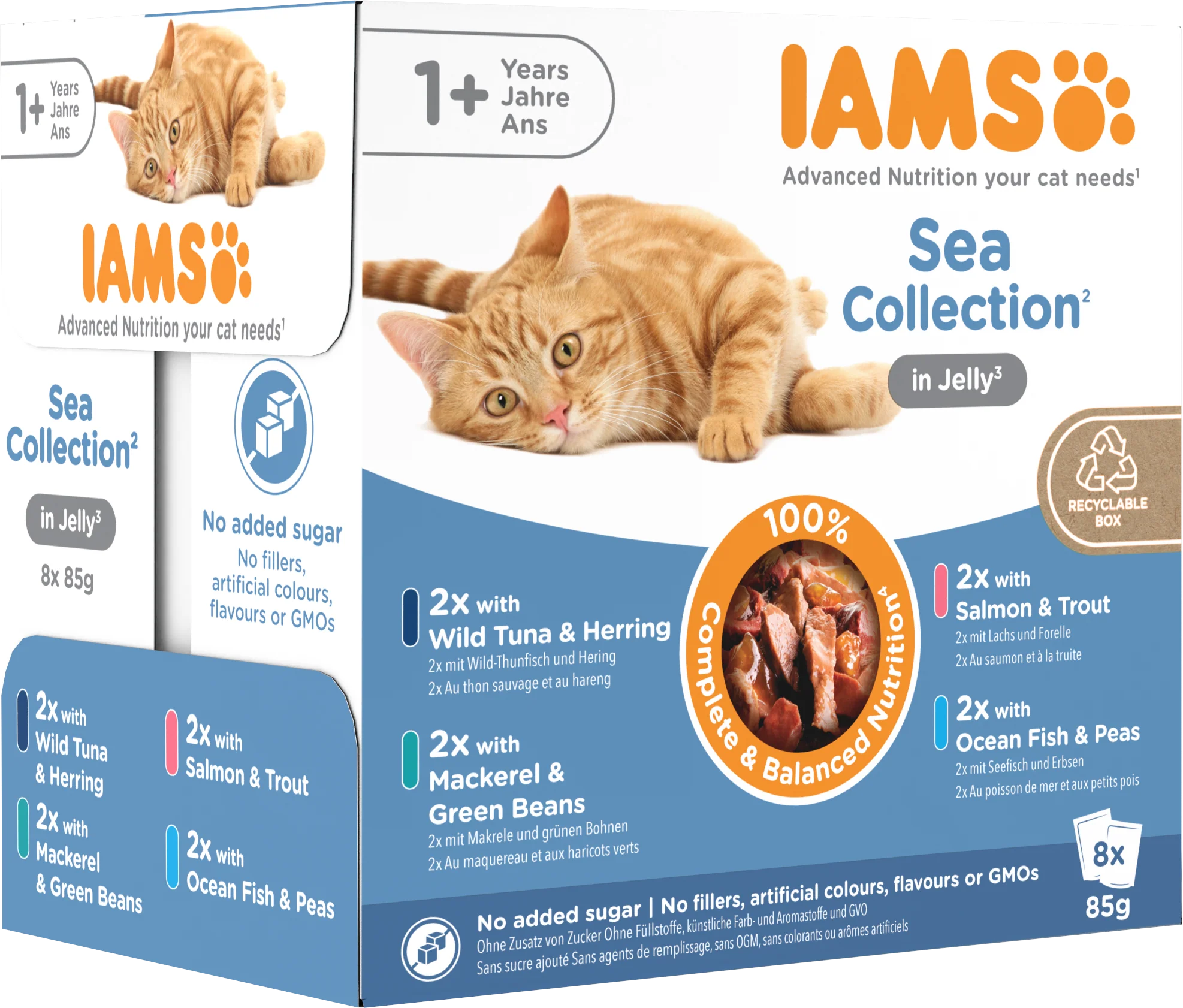 Iams Delights Adult Sea Collection in Jelly Wet Cat Food - Image 3