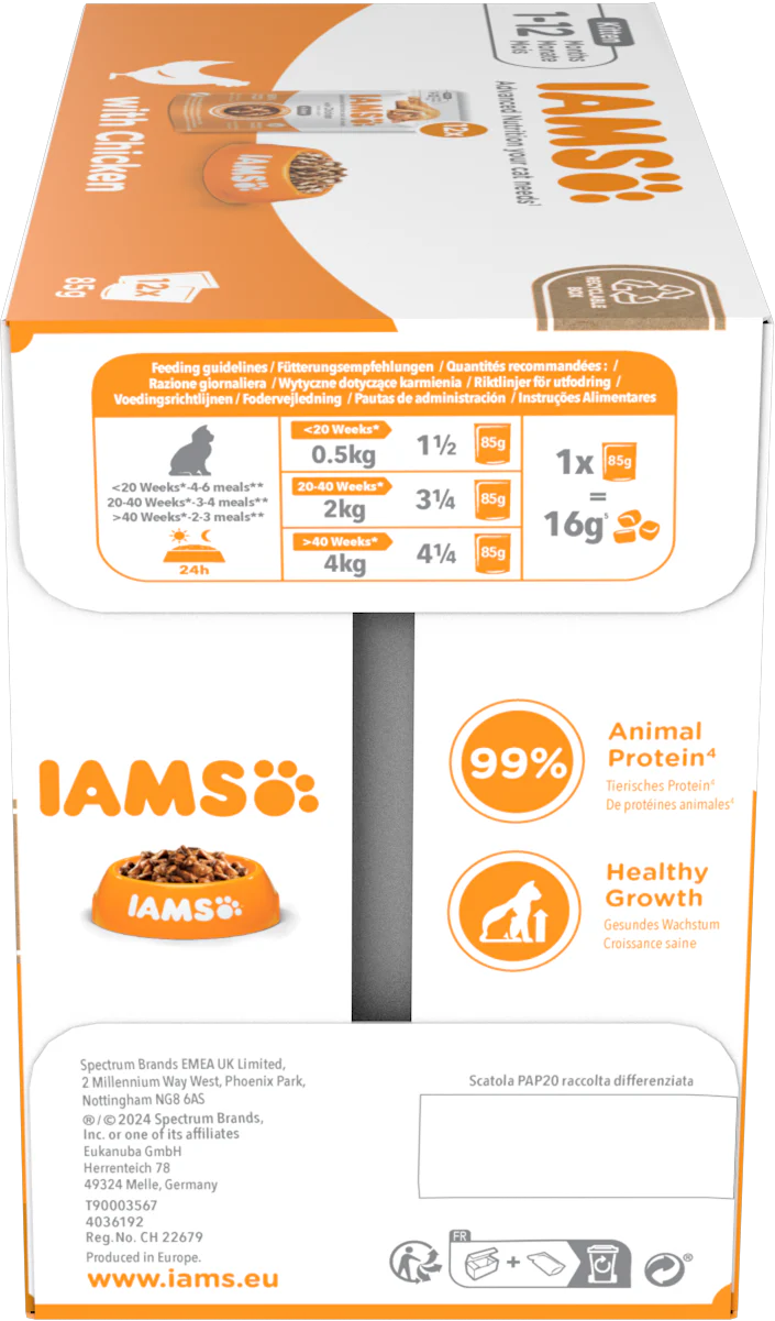 Iams Delights Kitten Chicken in Gravy Multipack - Image 5