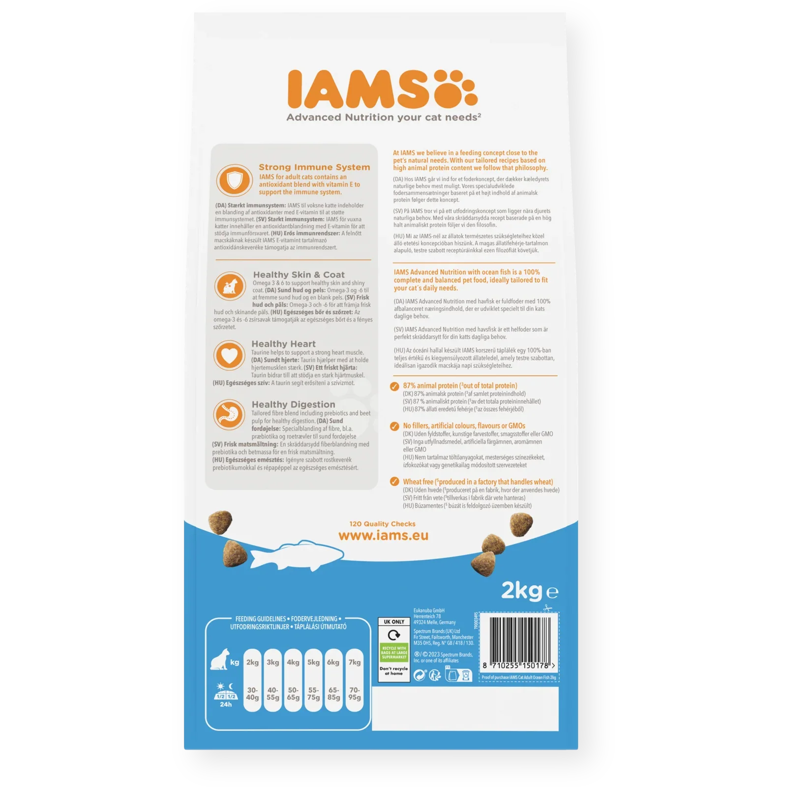 IAMS for Vitality Adult Cat Food with Ocean fish - Image 4