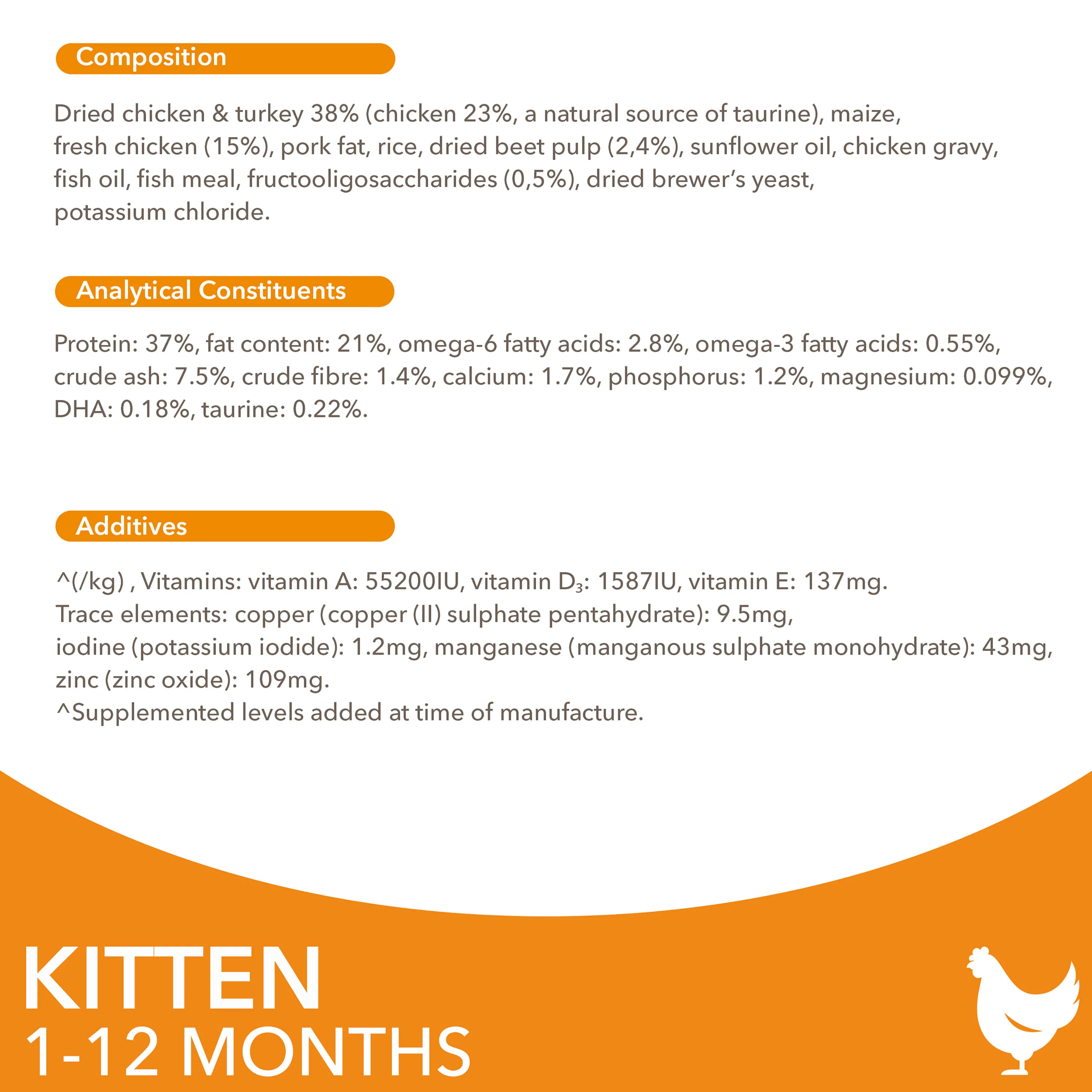 IAMS for Vitality Kitten Food with Chicken - Image 2
