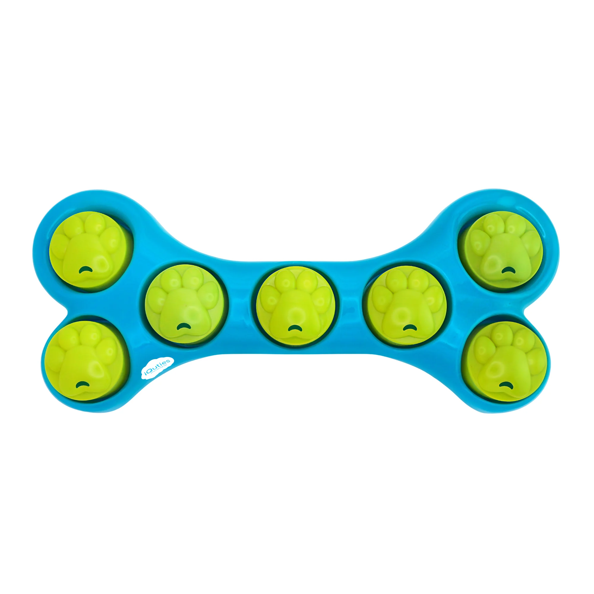 iQuties Bone Hide Interactive Puzzle Treat Dispenser Dog Toy - Image 2