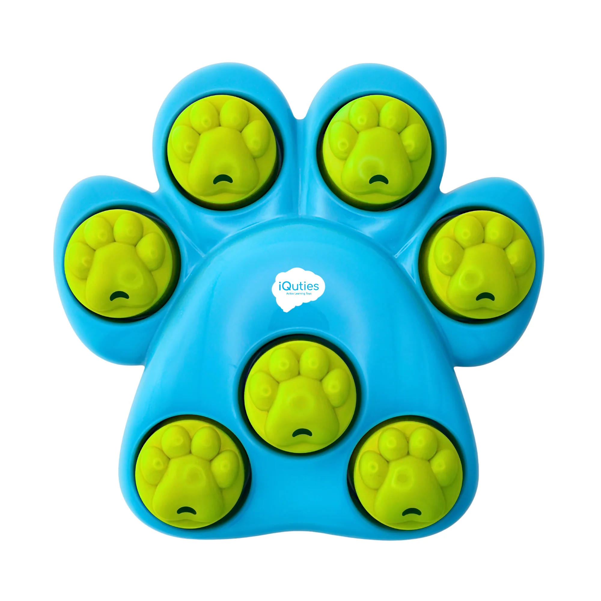 iQuties Paw Hide Interactive Treat Dispenser Dog Toy