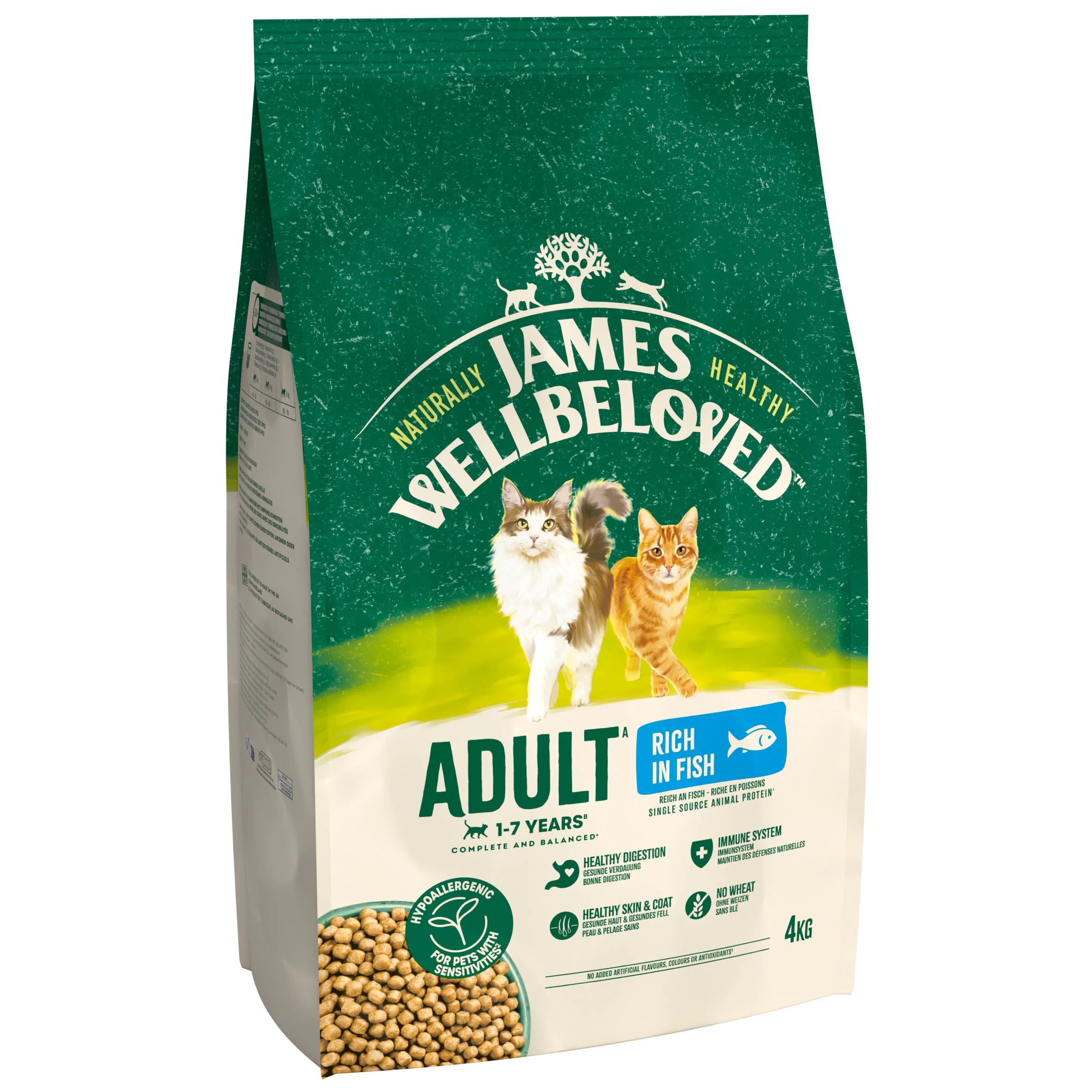James Wellbeloved Adult Dry Cat Food Fish - Image 2