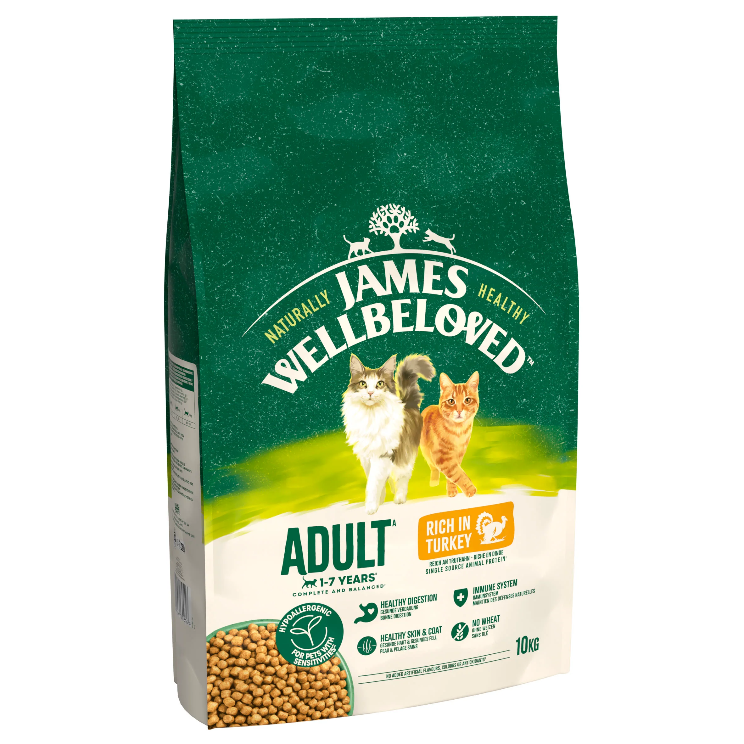 James Wellbeloved Adult Dry Cat Food Turkey - Image 3