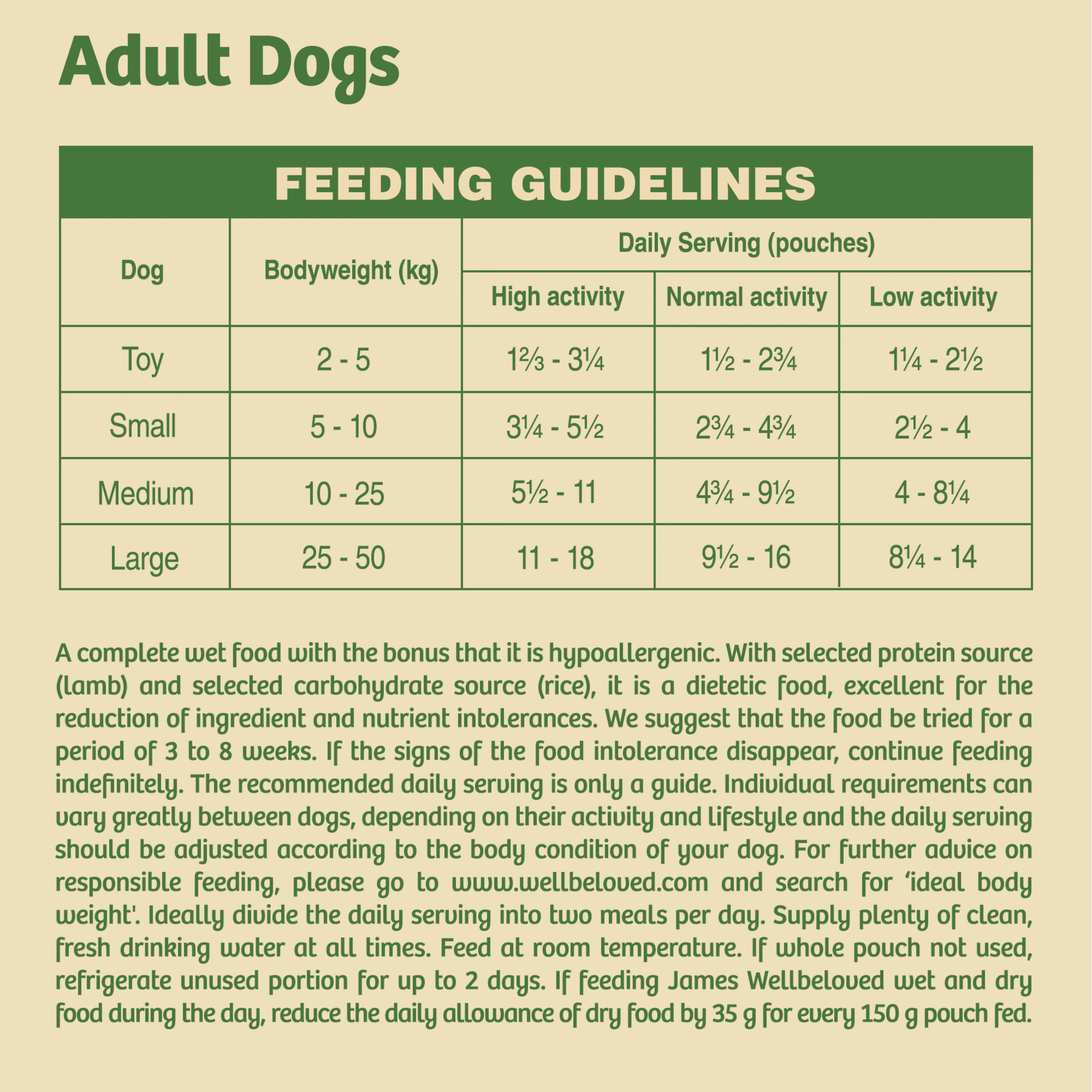James Wellbeloved Adult Wet Dog Food Pouches - Lamb & Rice in Gravy - Image 9