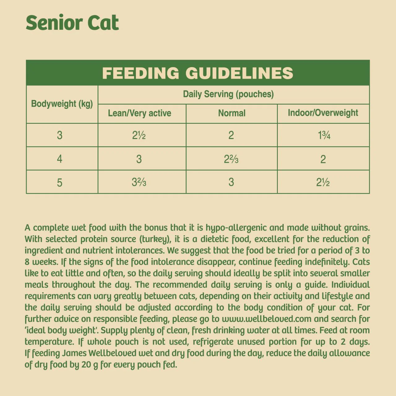James Wellbeloved Grain Free Senior Cat Food Pouches Turkey in Gravy - Image 9
