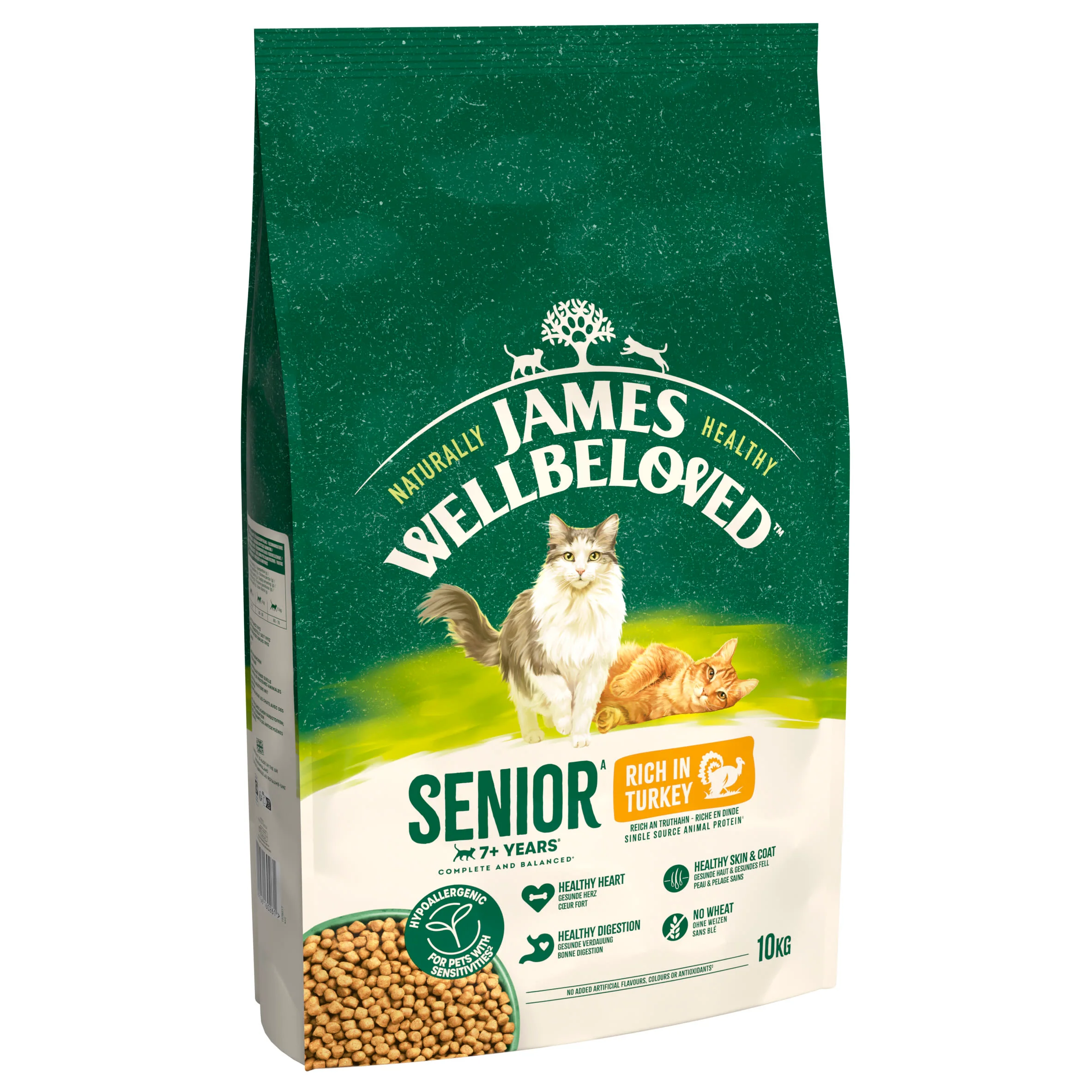 James Wellbeloved Senior Dry Cat Food Turkey - Image 3