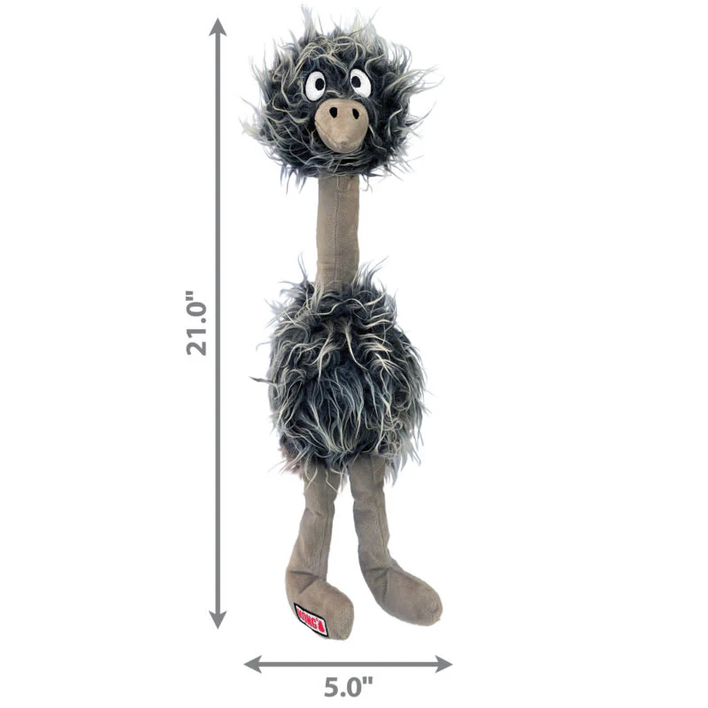 KONG Comfort Jumbo Birds Xlarge Multicolour Dog Toy - Image 3