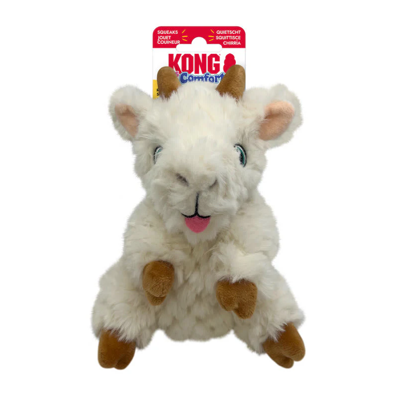 KONG Comfort Tykes Goat Dog Toy