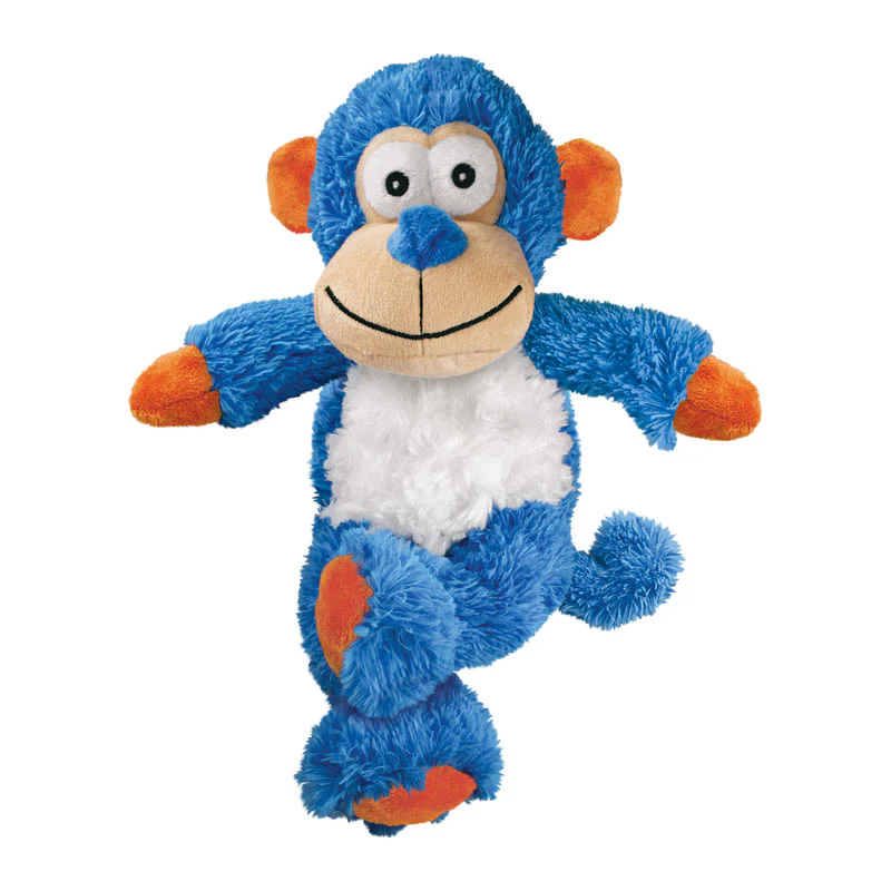 KONG Cross Knots Monkey Small/Medium Blue Dog Toy - Image 2