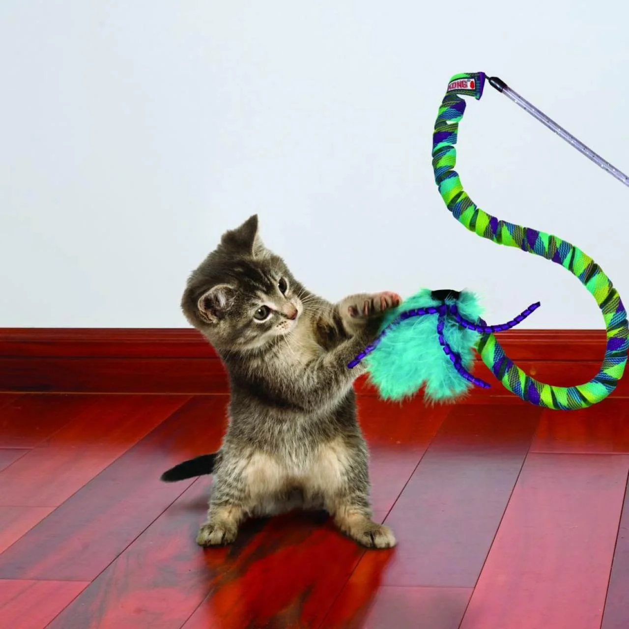 KONG Curlz Teaser Cat Toy - Image 2