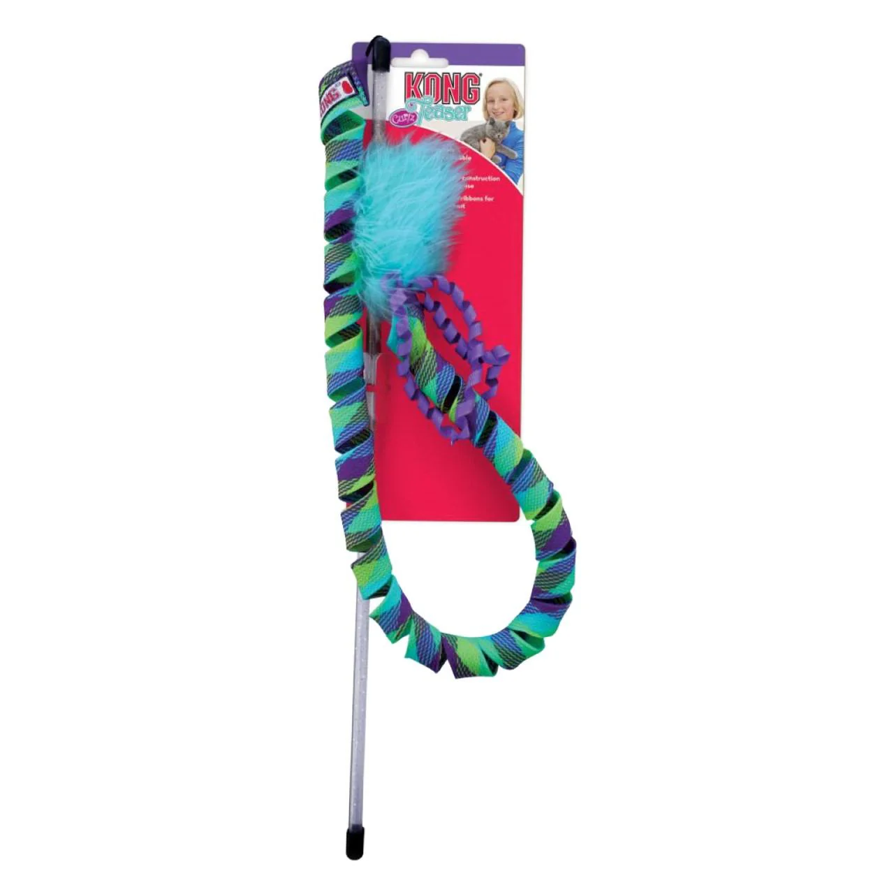 KONG Curlz Teaser Cat Toy - Image 3