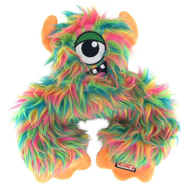 KONG Frizzle Frazzle Medium Multicolour Dog Toy - Image 2