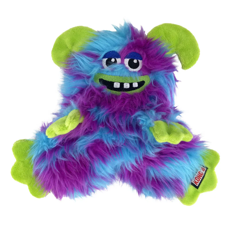 KONG Frizzle Razzle Medium Multicolour Dog Toy - Image 2