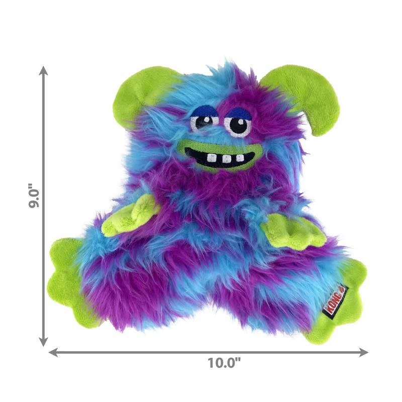 KONG Frizzle Razzle Medium Multicolour Dog Toy - Image 3