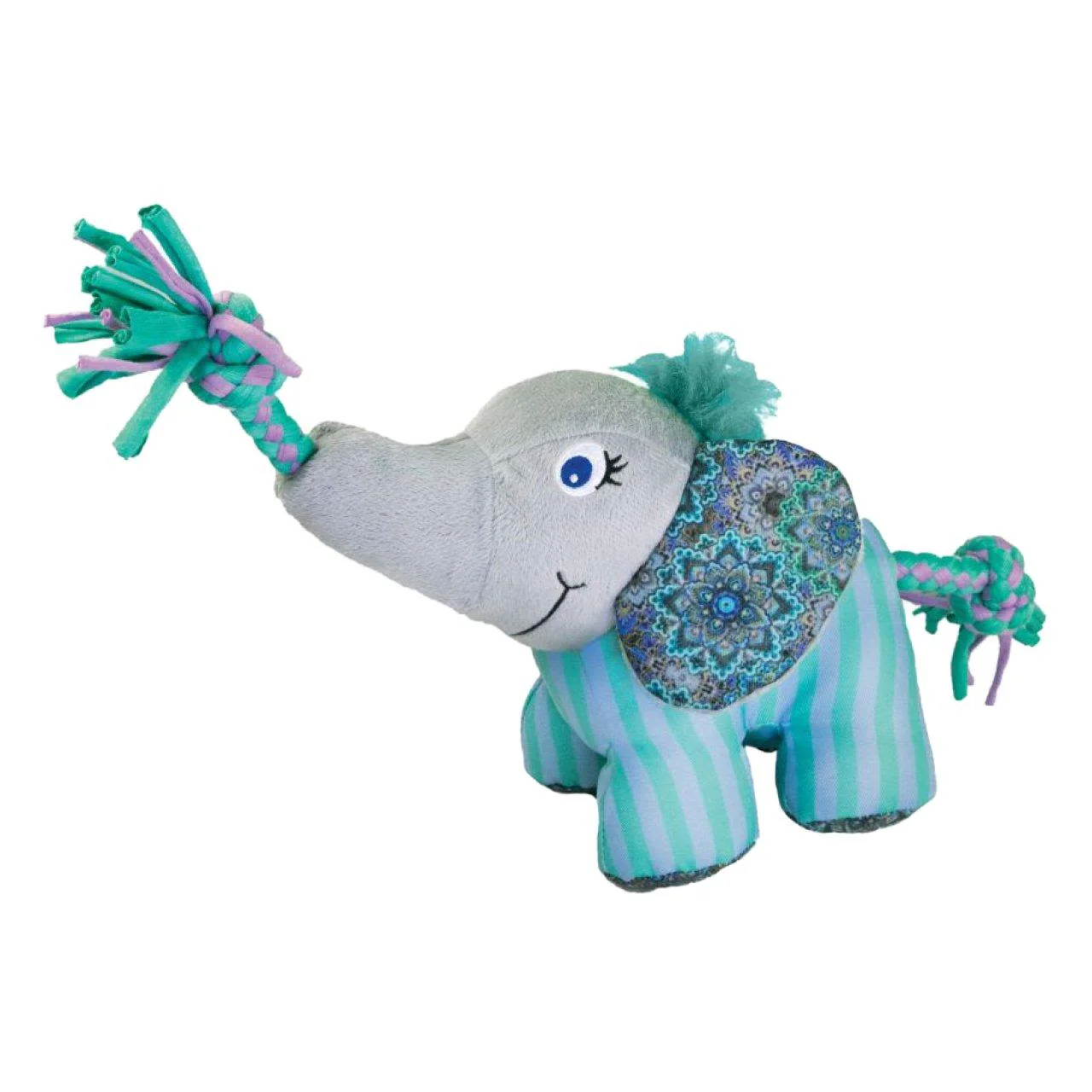 KONG Knots Carnival Elephant Dog Toy