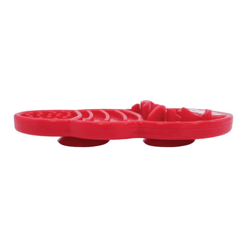 KONG Licks Large Red Dog Treat Dispensor Toy - Image 5