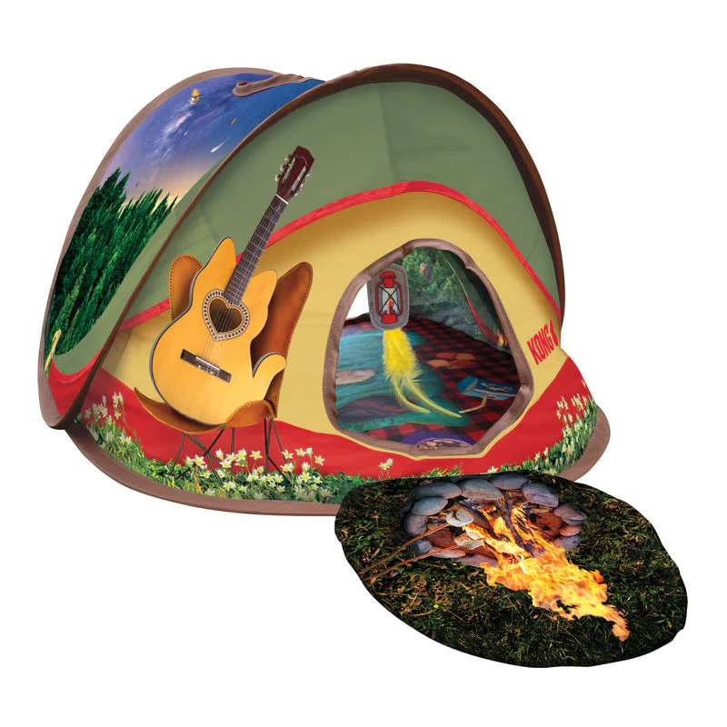 KONG Play Spaces Glamping Tent Cat Toy - Image 3