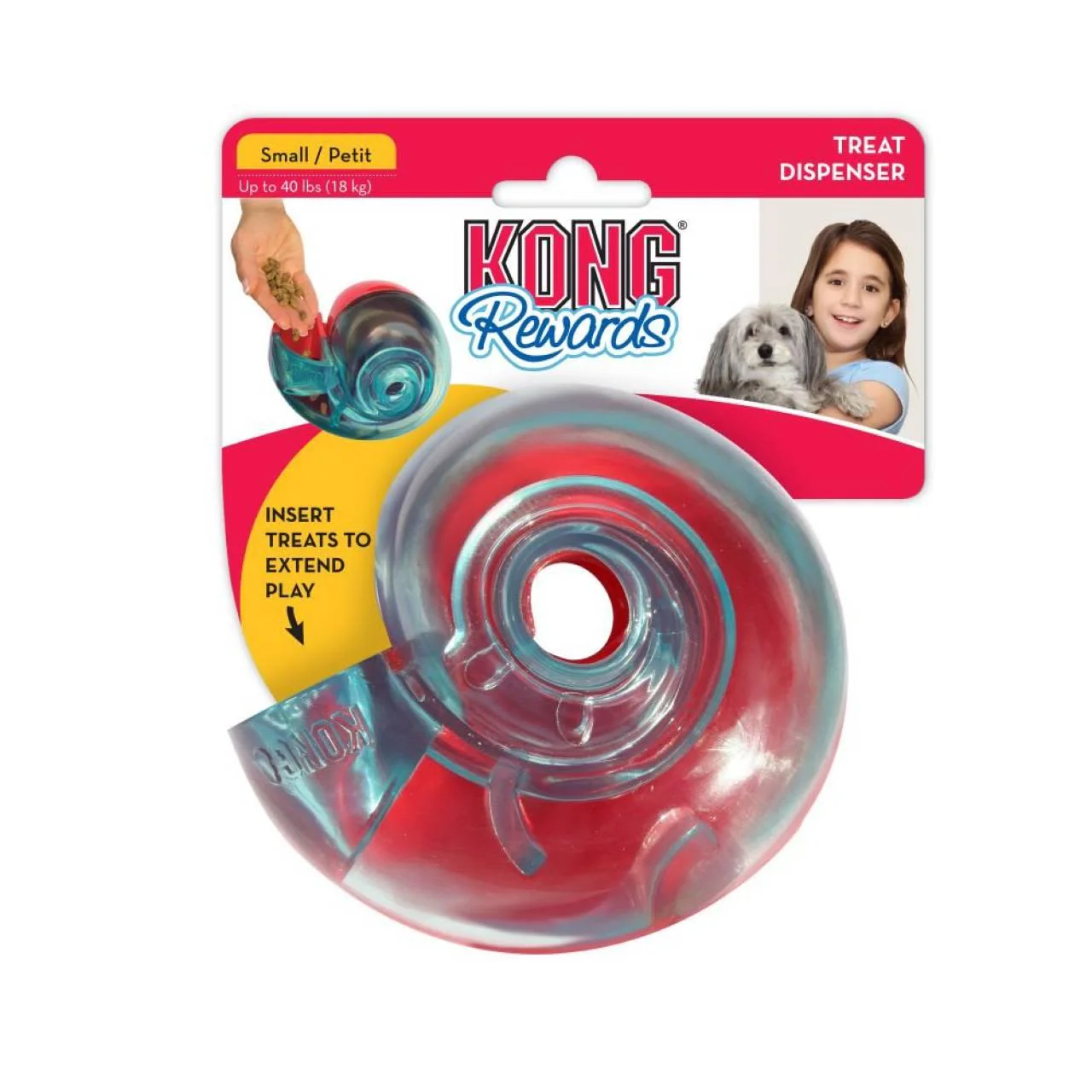 KONG Rewards Shell Treat Dispensing Dog Toy - Image 2